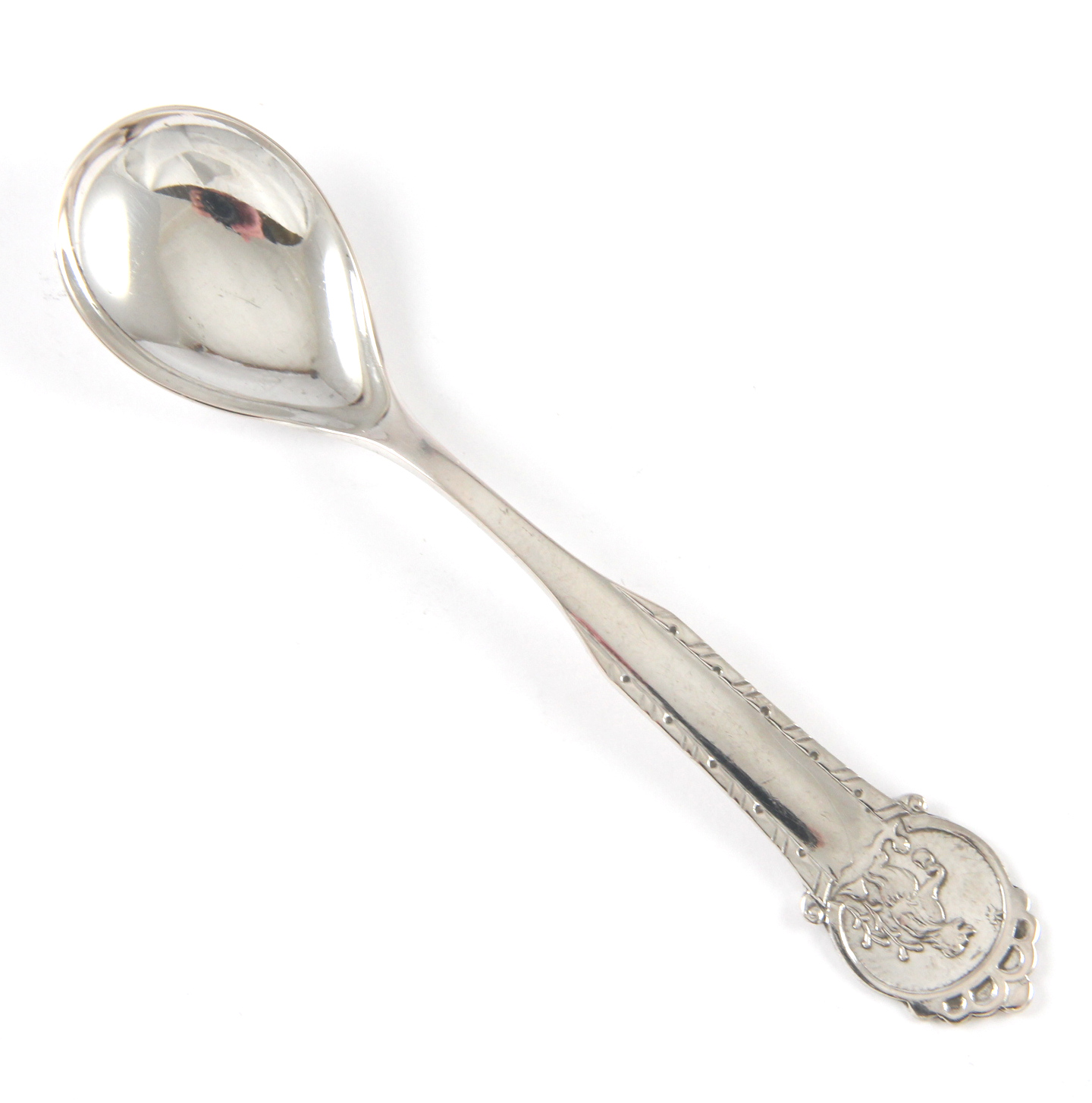 Bamse barnebestikk i sølv