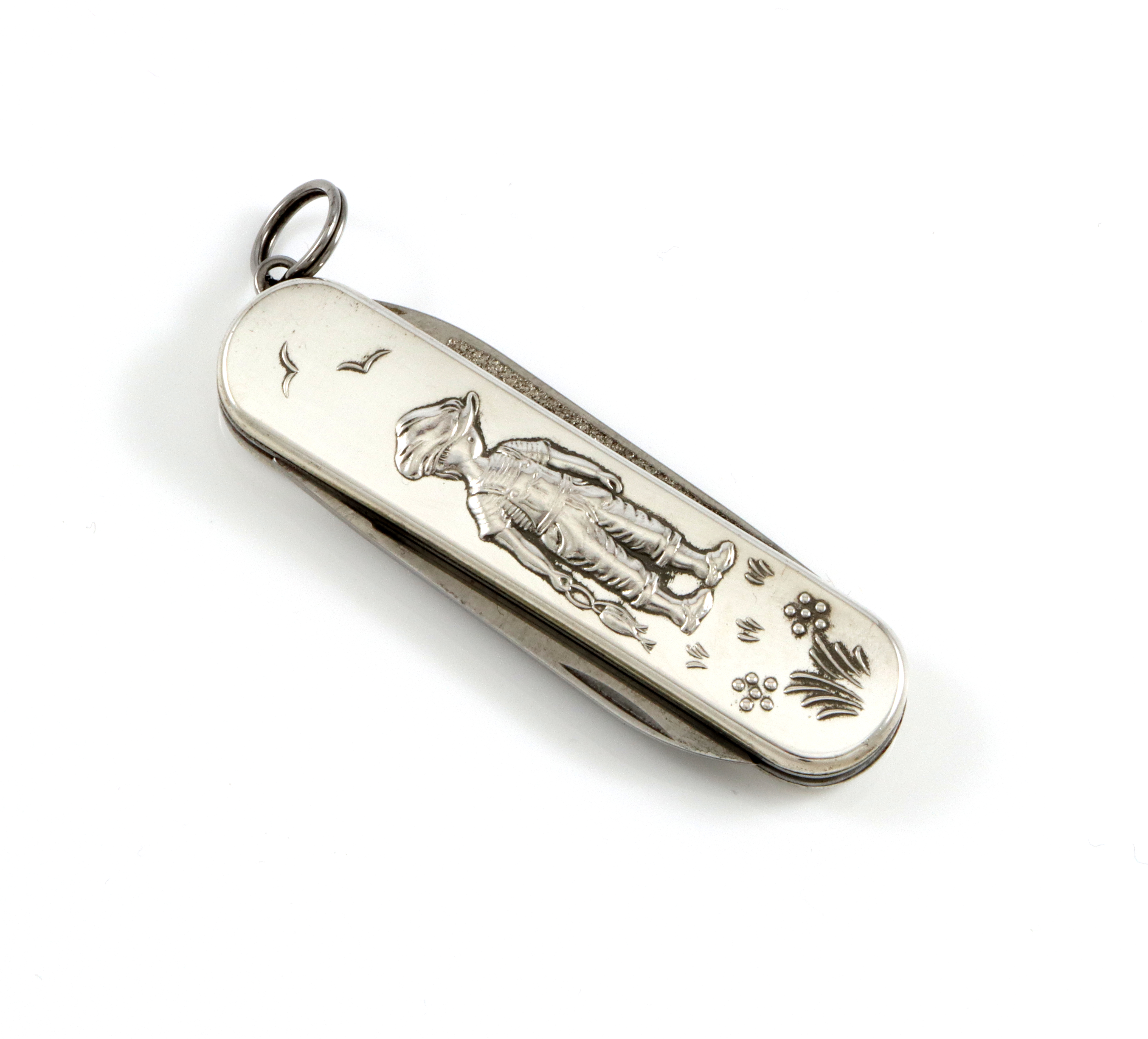 Hans og Grethe, barnebestikk i sølv.