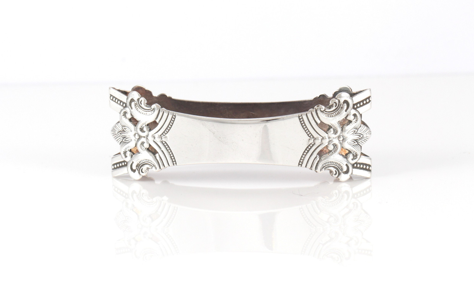 Anitra serviettring i sølv