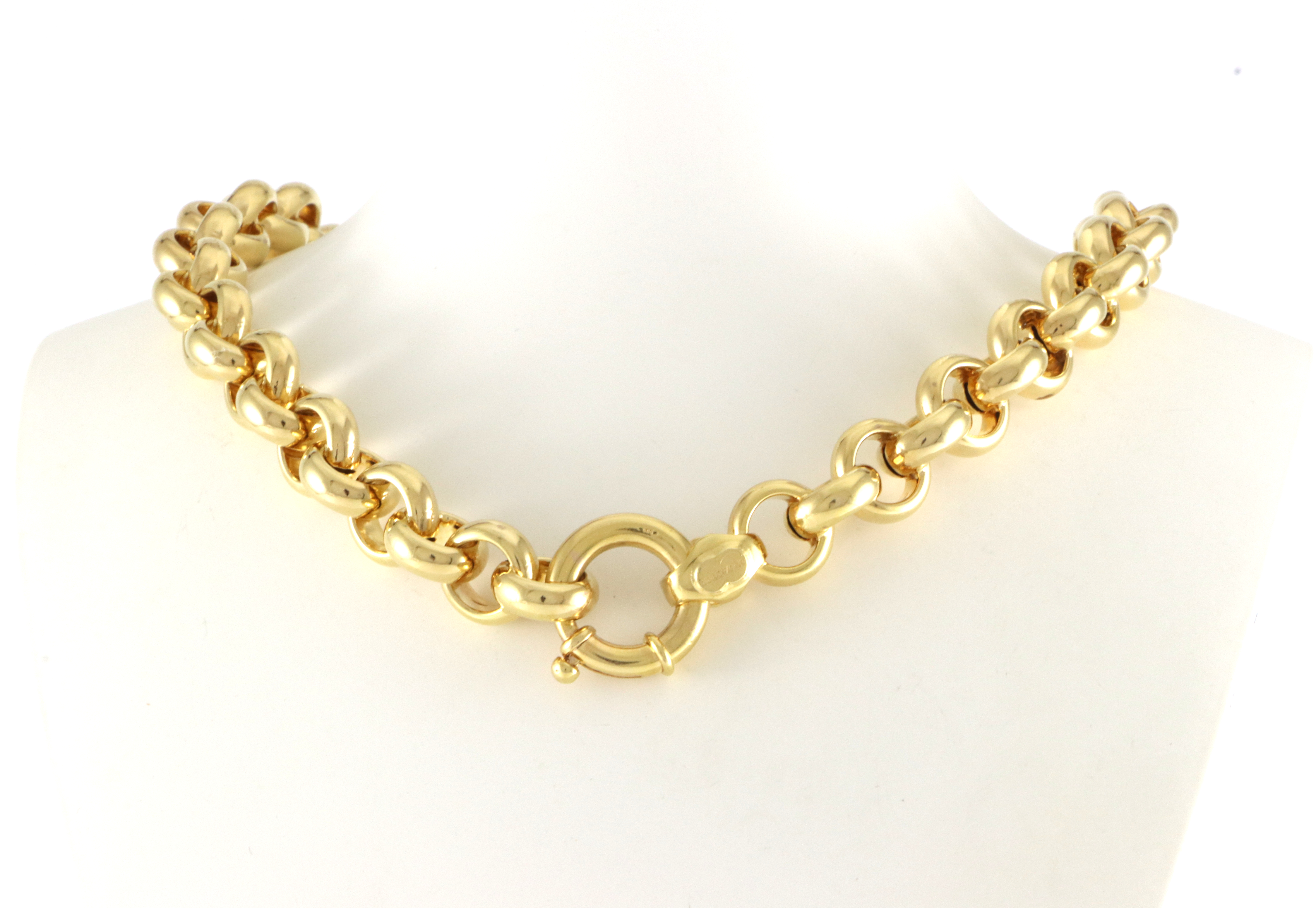 Lekkert kraftig ertekjede. 45 cm