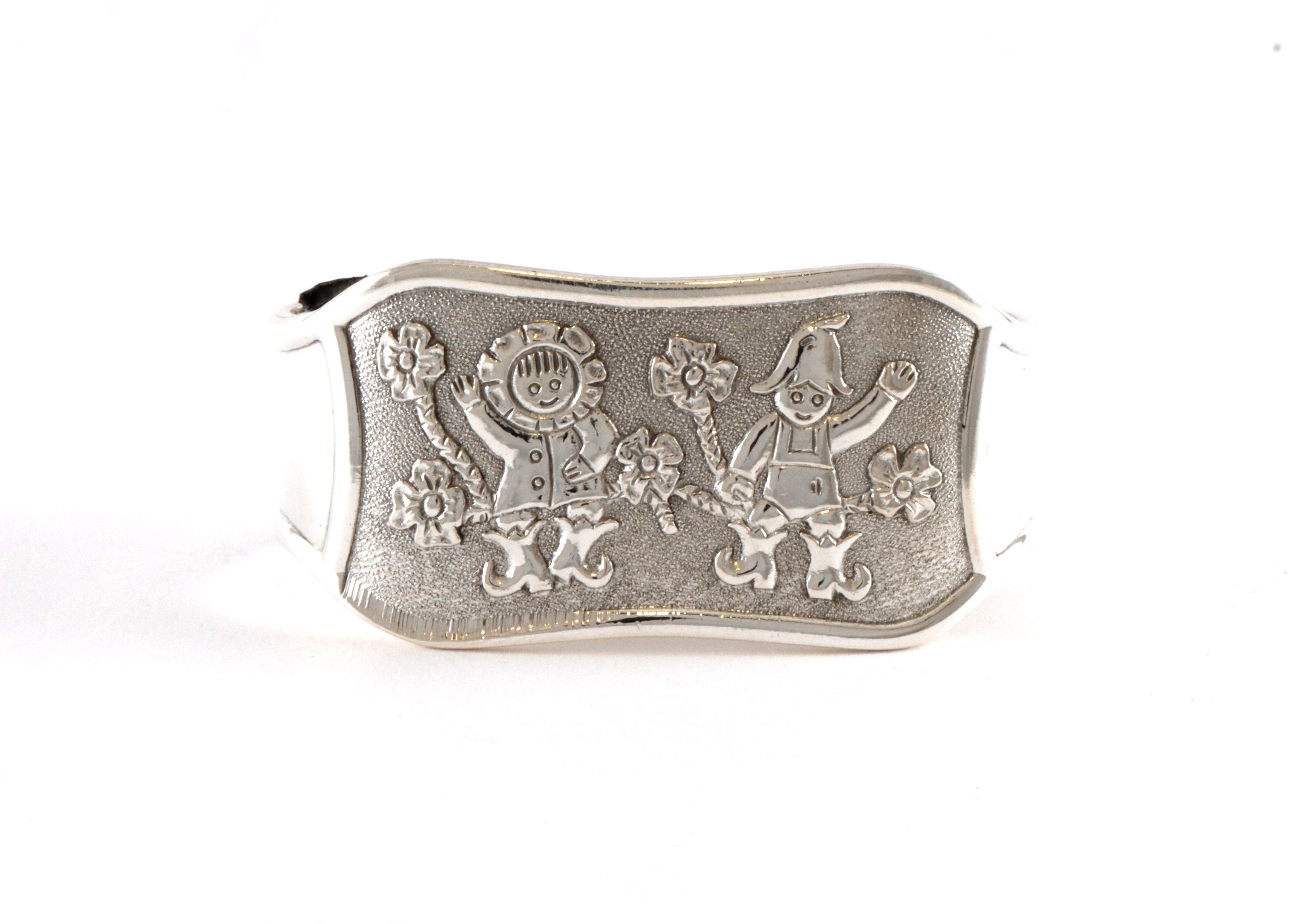 Lykkeliten, barnebestikk i sølv.