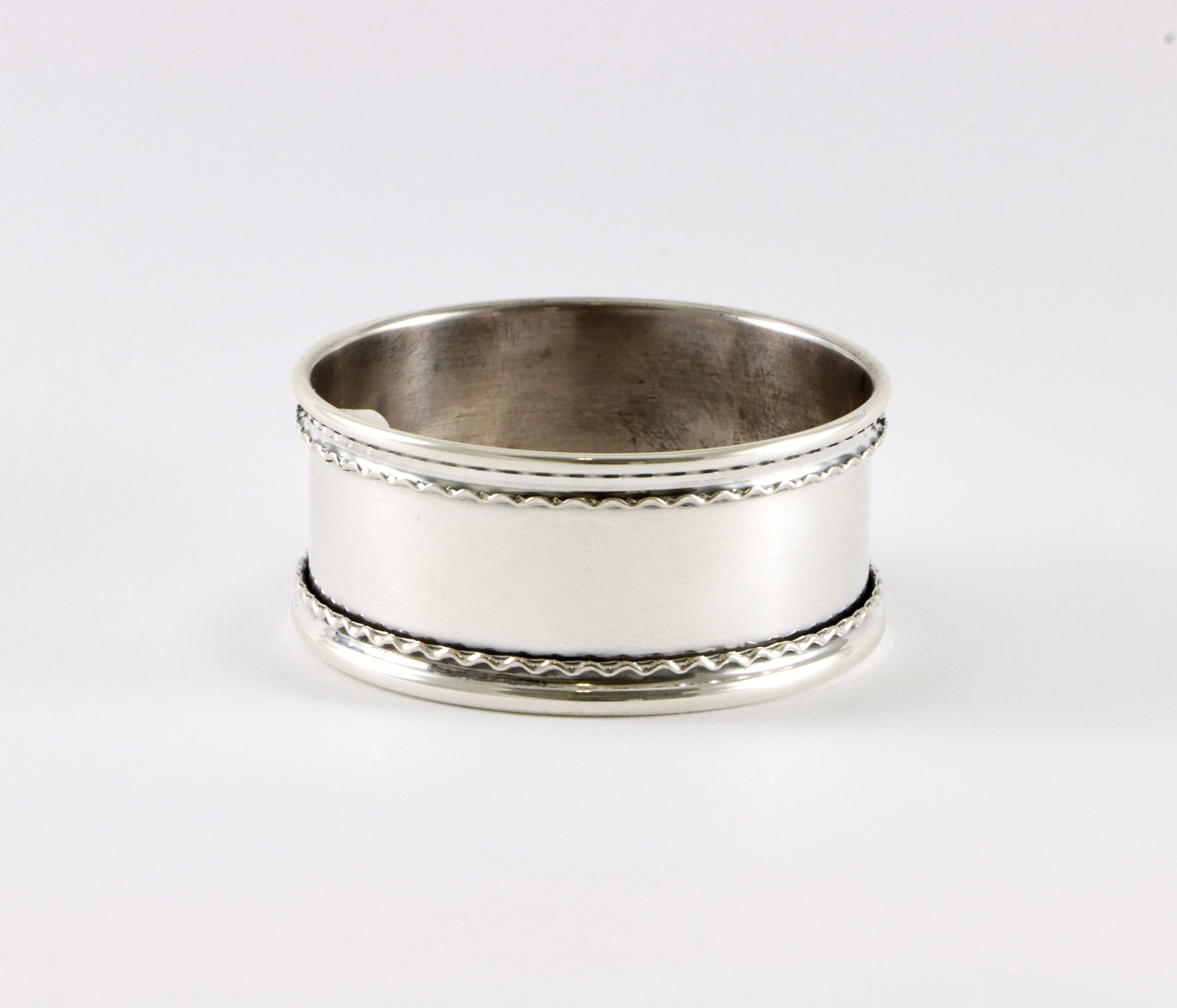 Serviettring i sølv