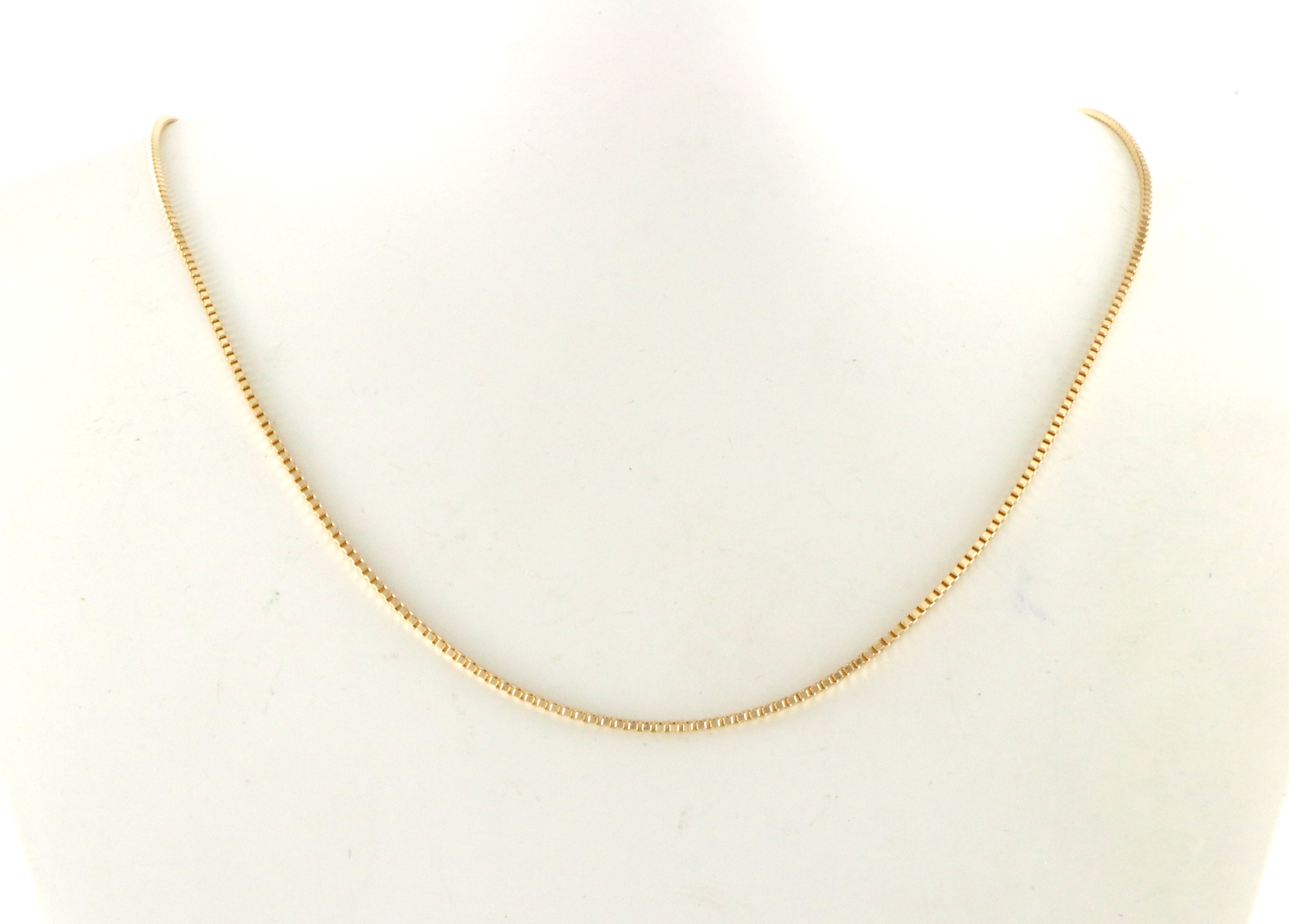 Veneziansk anhengslenke. 41 cm