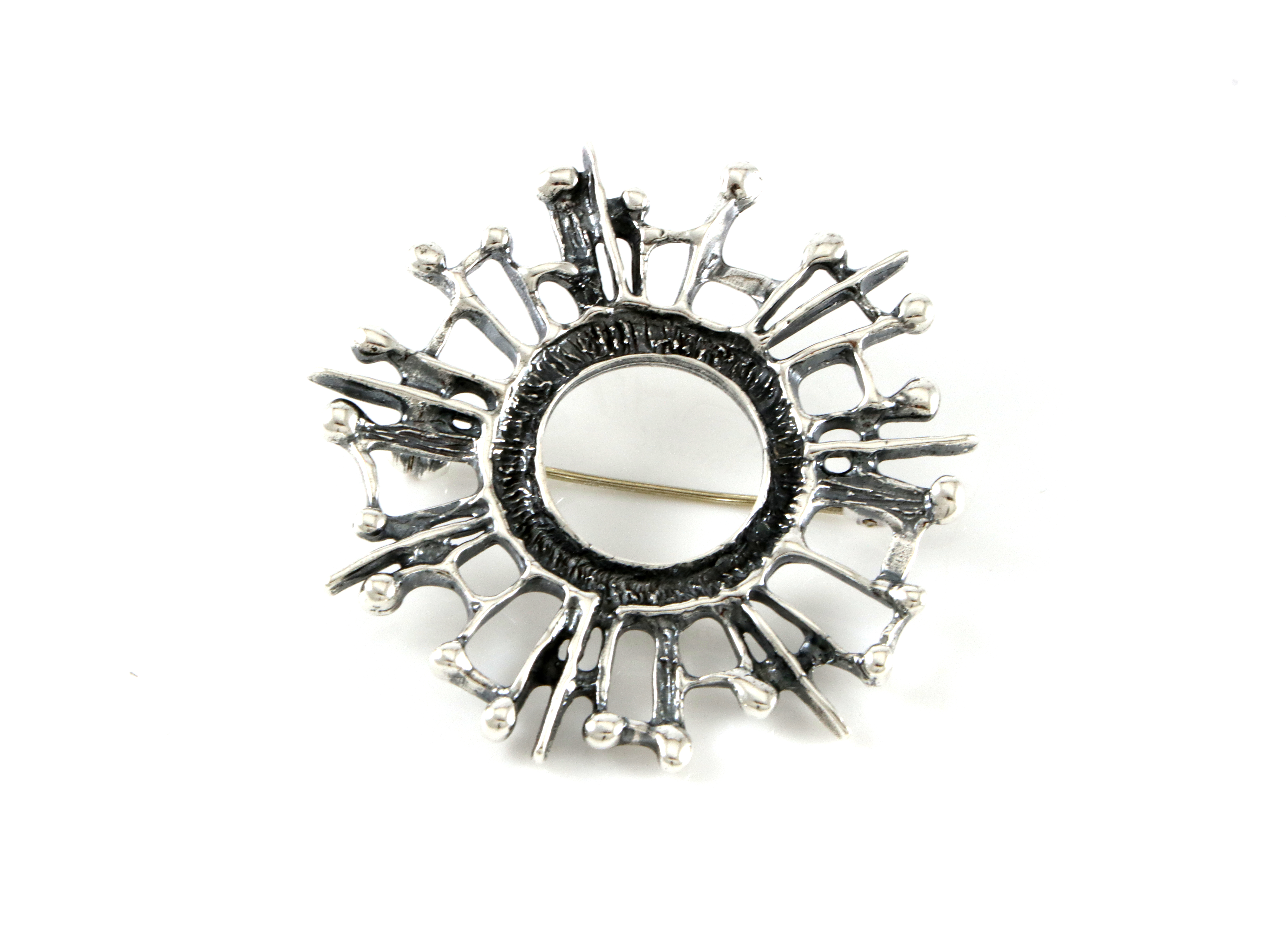 David-Andersen brosje i sølv.