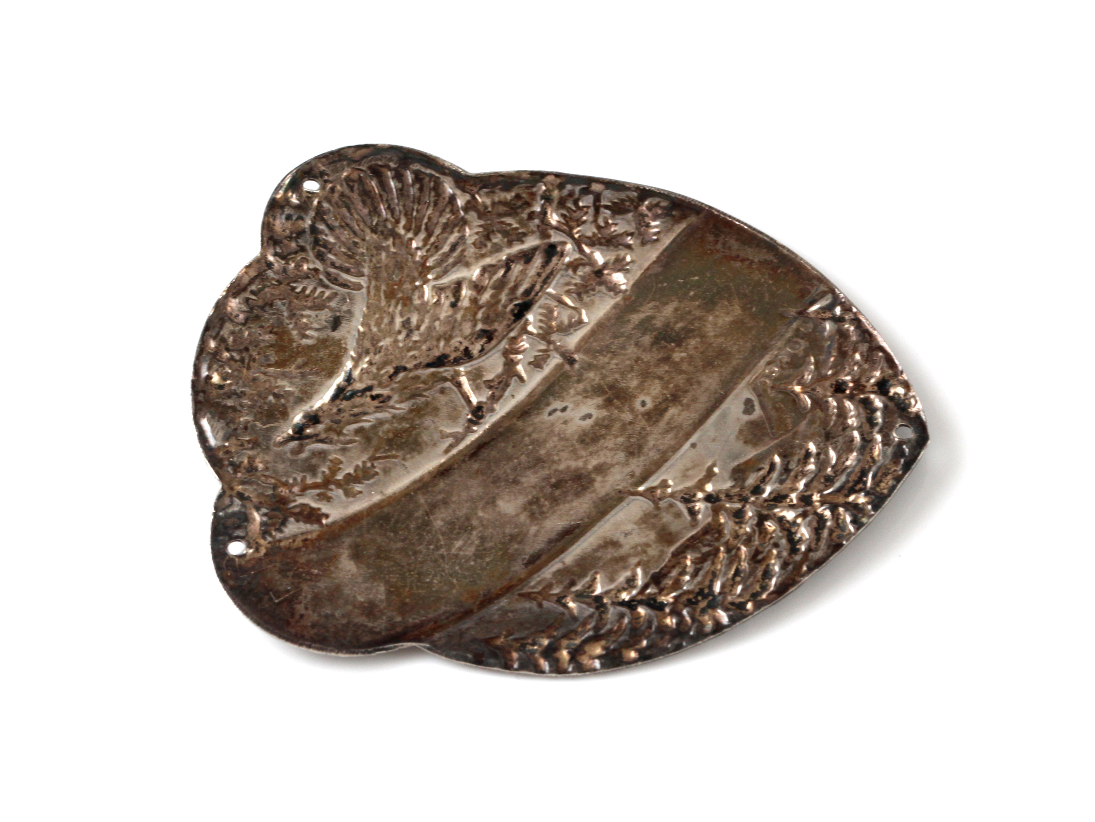 Frakkeskjold i sølv