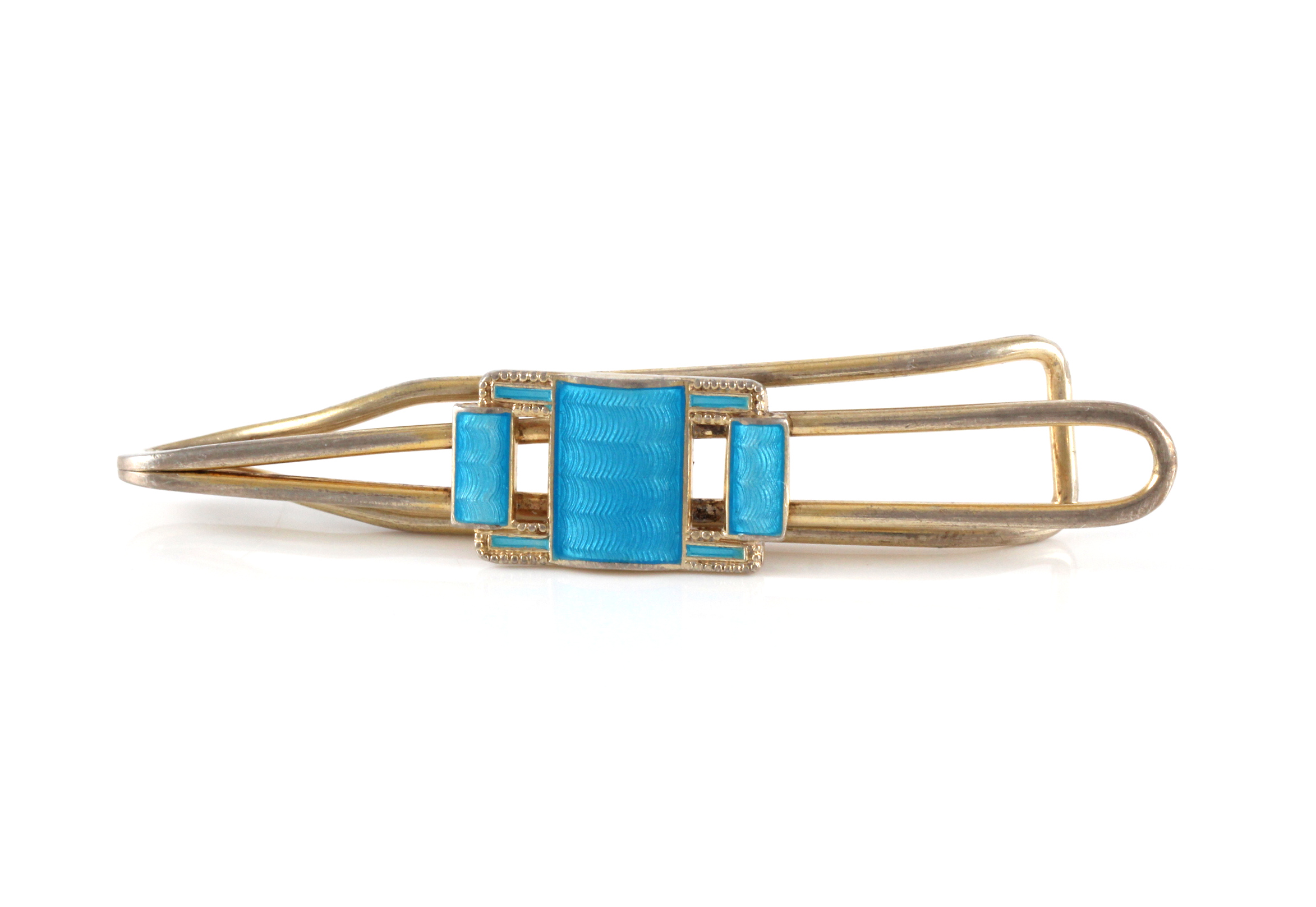 Emaljerte slipsnåler