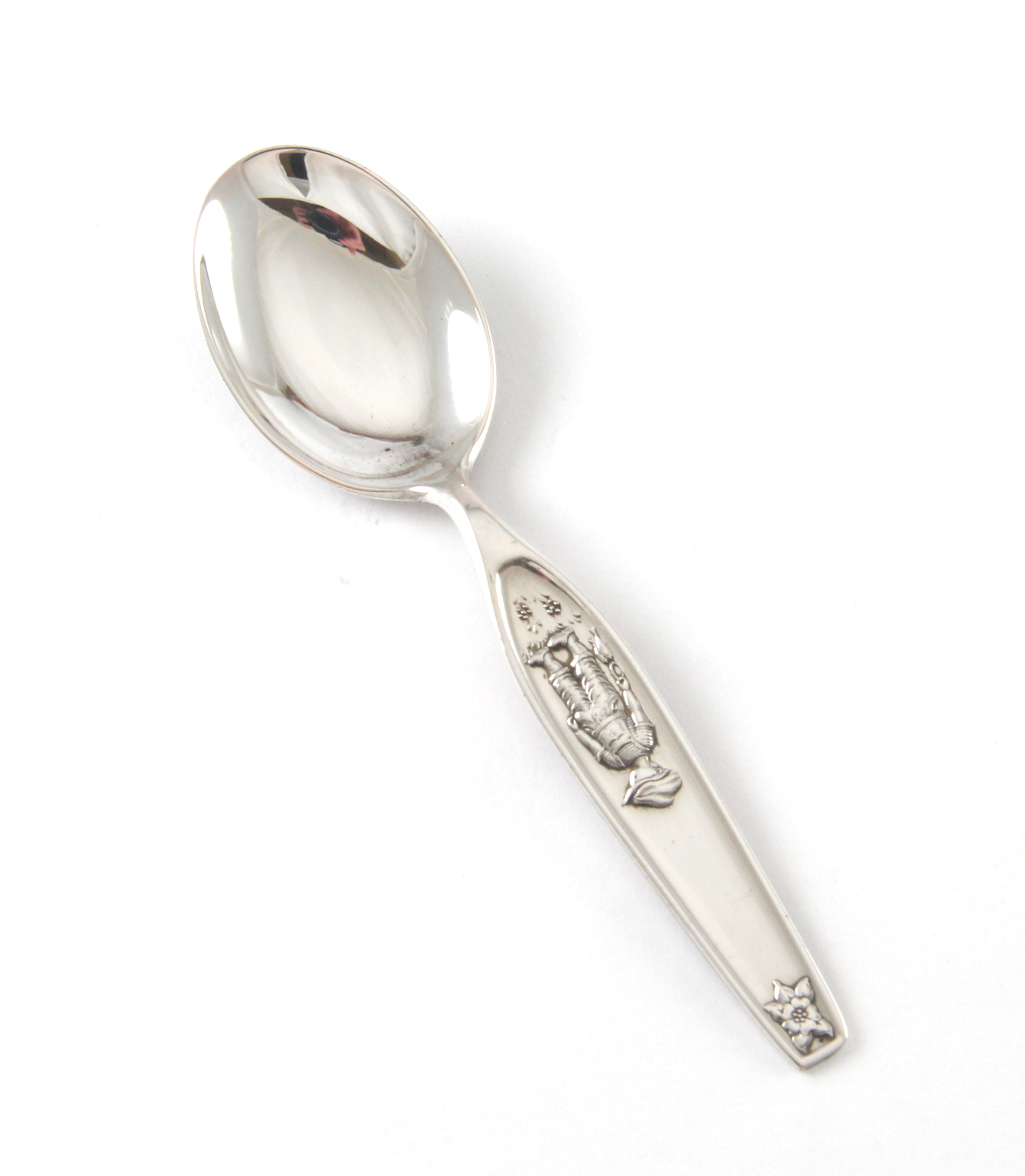 Hans og Grethe, barnebestikk i sølv.