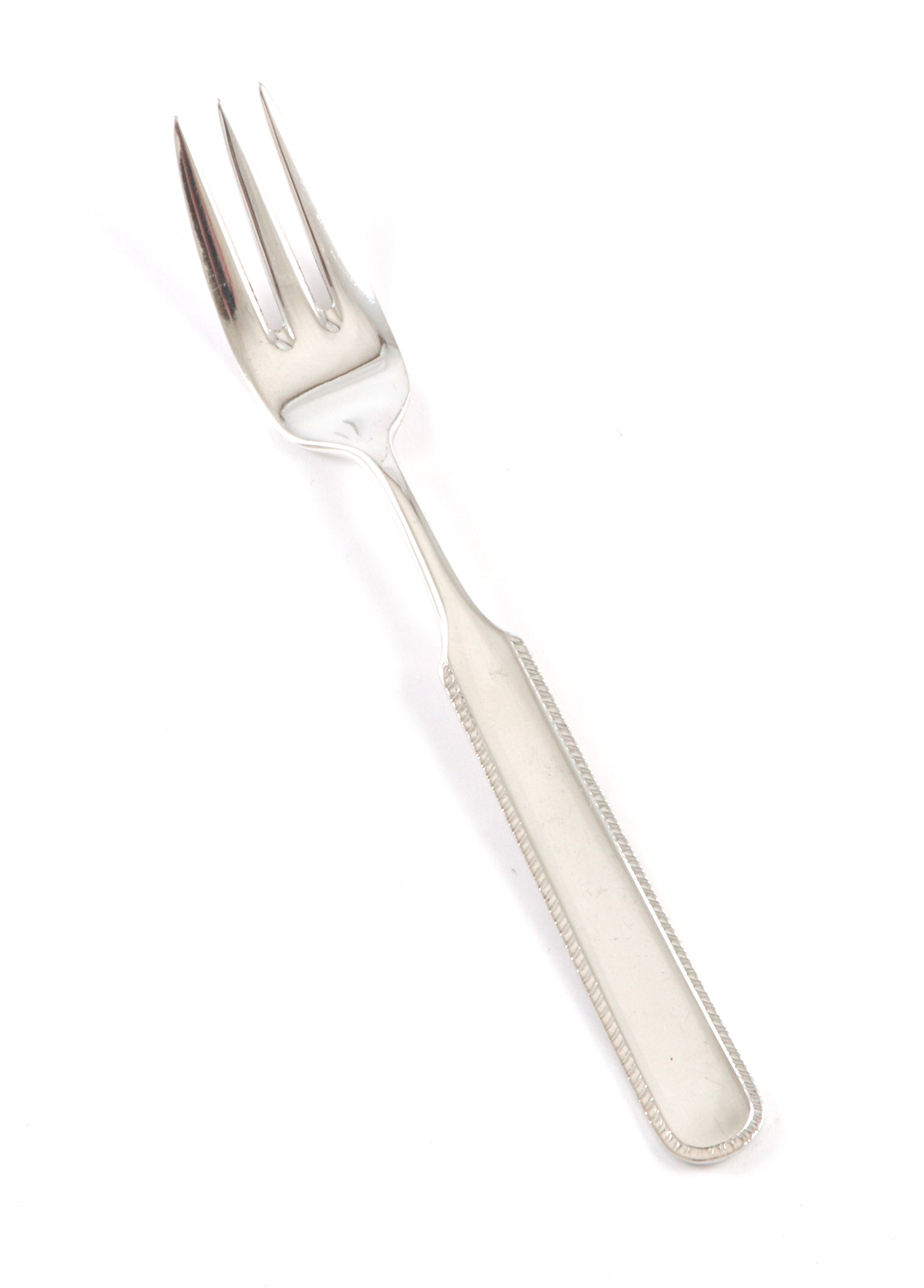 Rådhus med bord kakegaffel i sølv