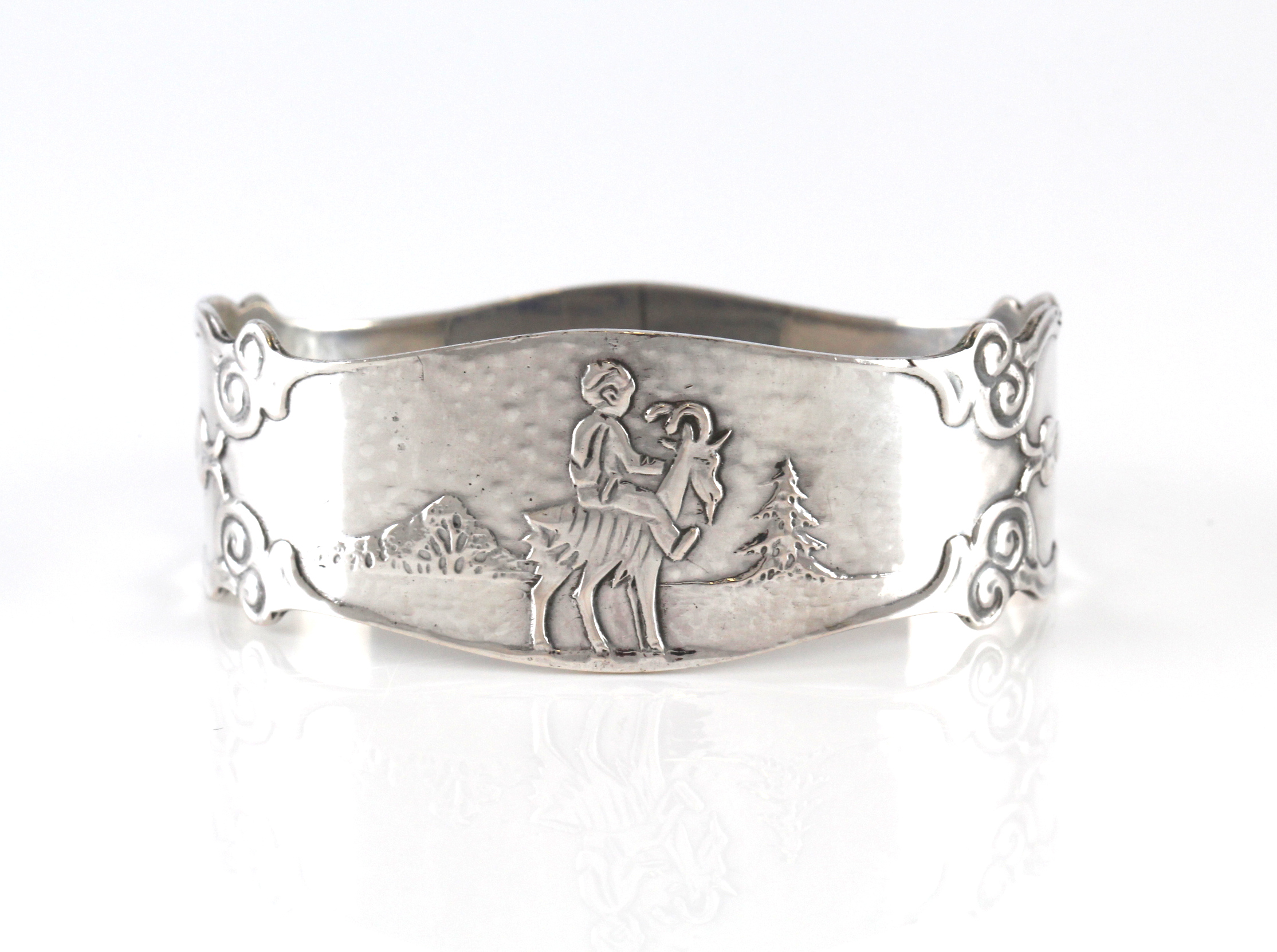 Serviettring i sølv