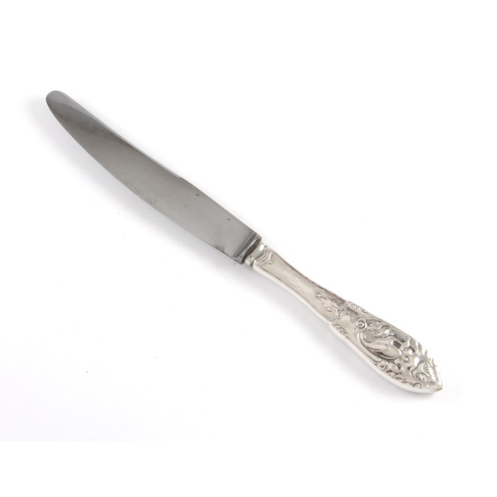Ibis spisekniv i sølv