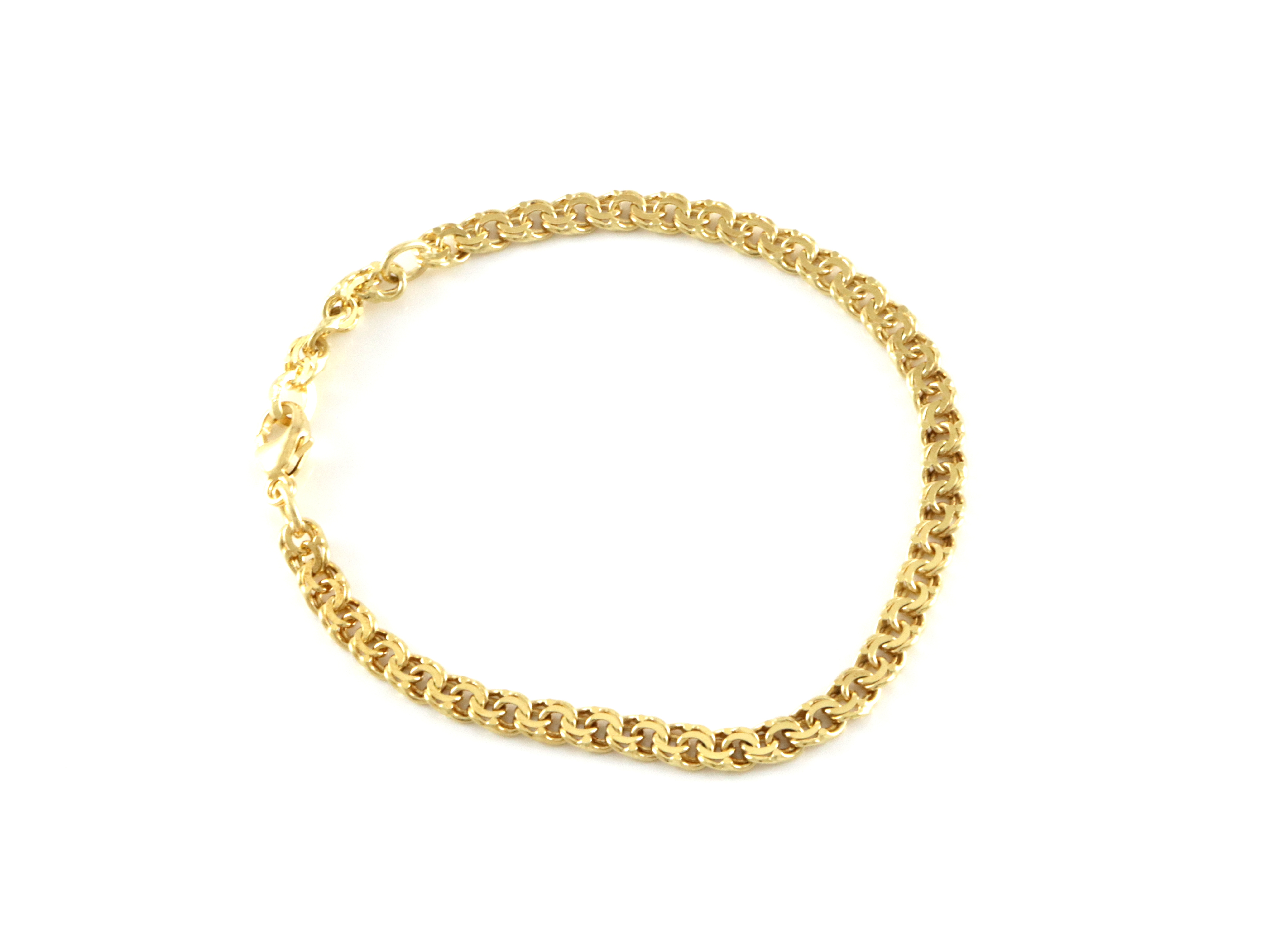 Bismarck armbånd. Smal og kort modell. 16/14,5 cm