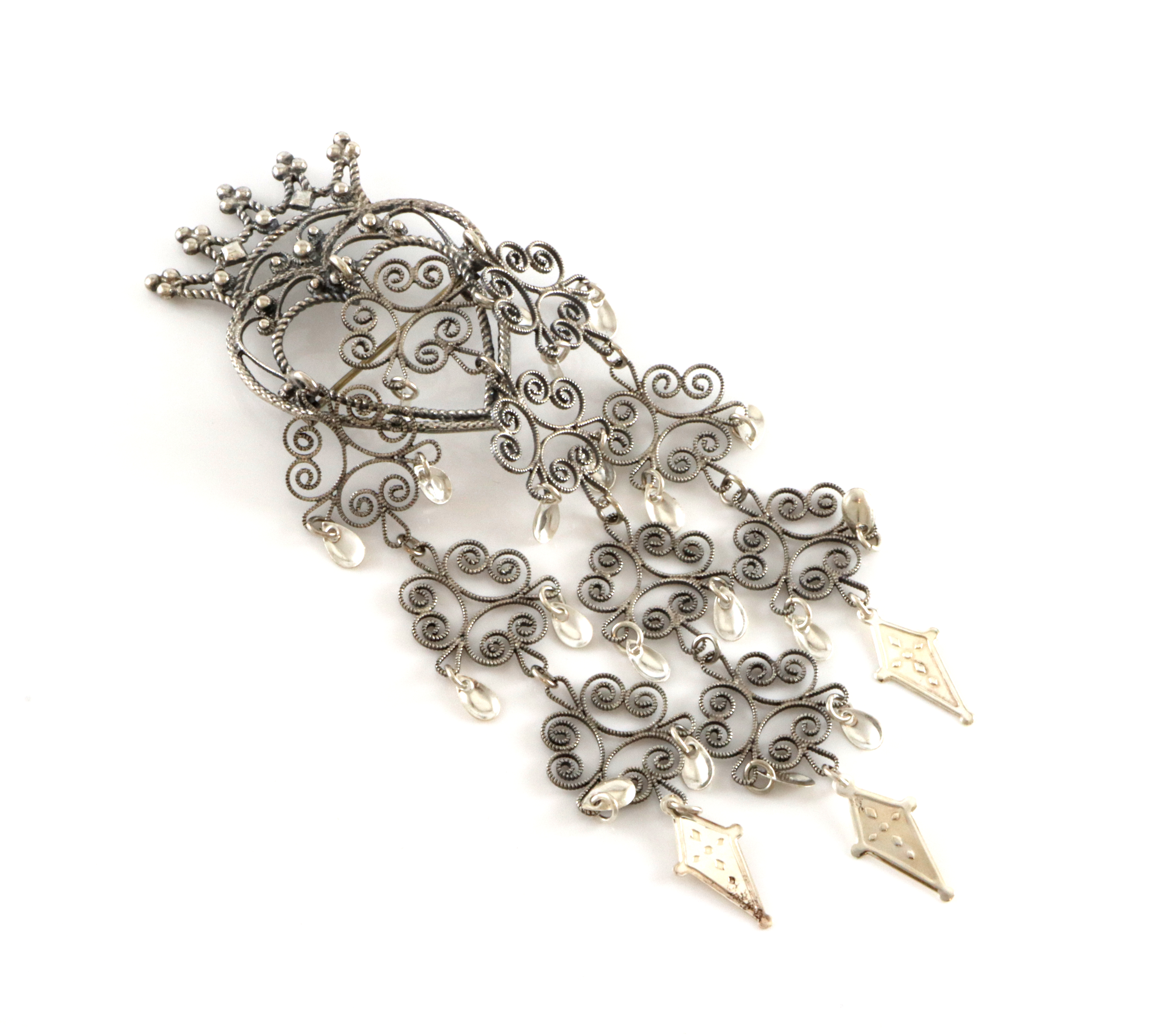 Hjertesølje med spirlauv