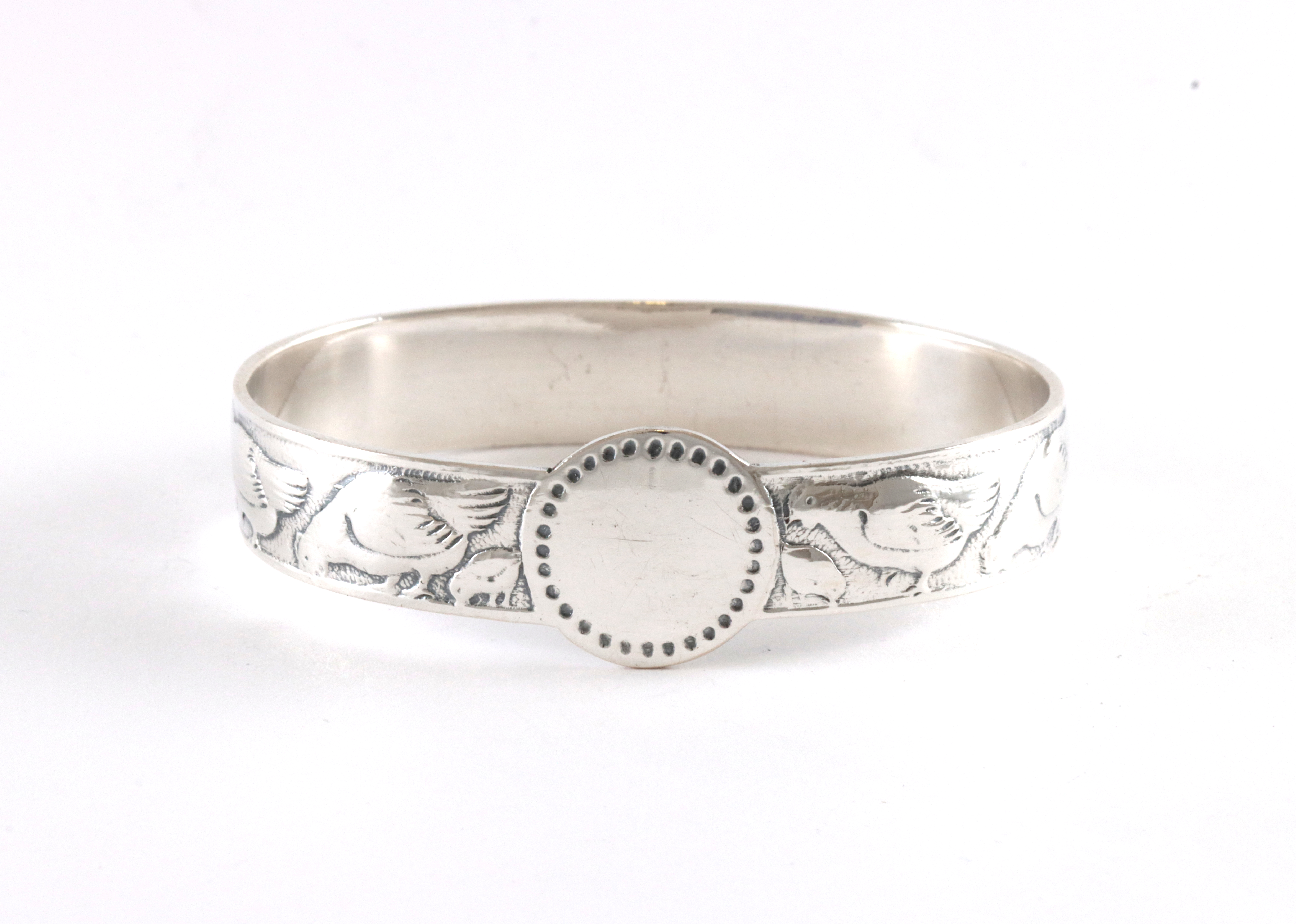 Serviettring i sølv