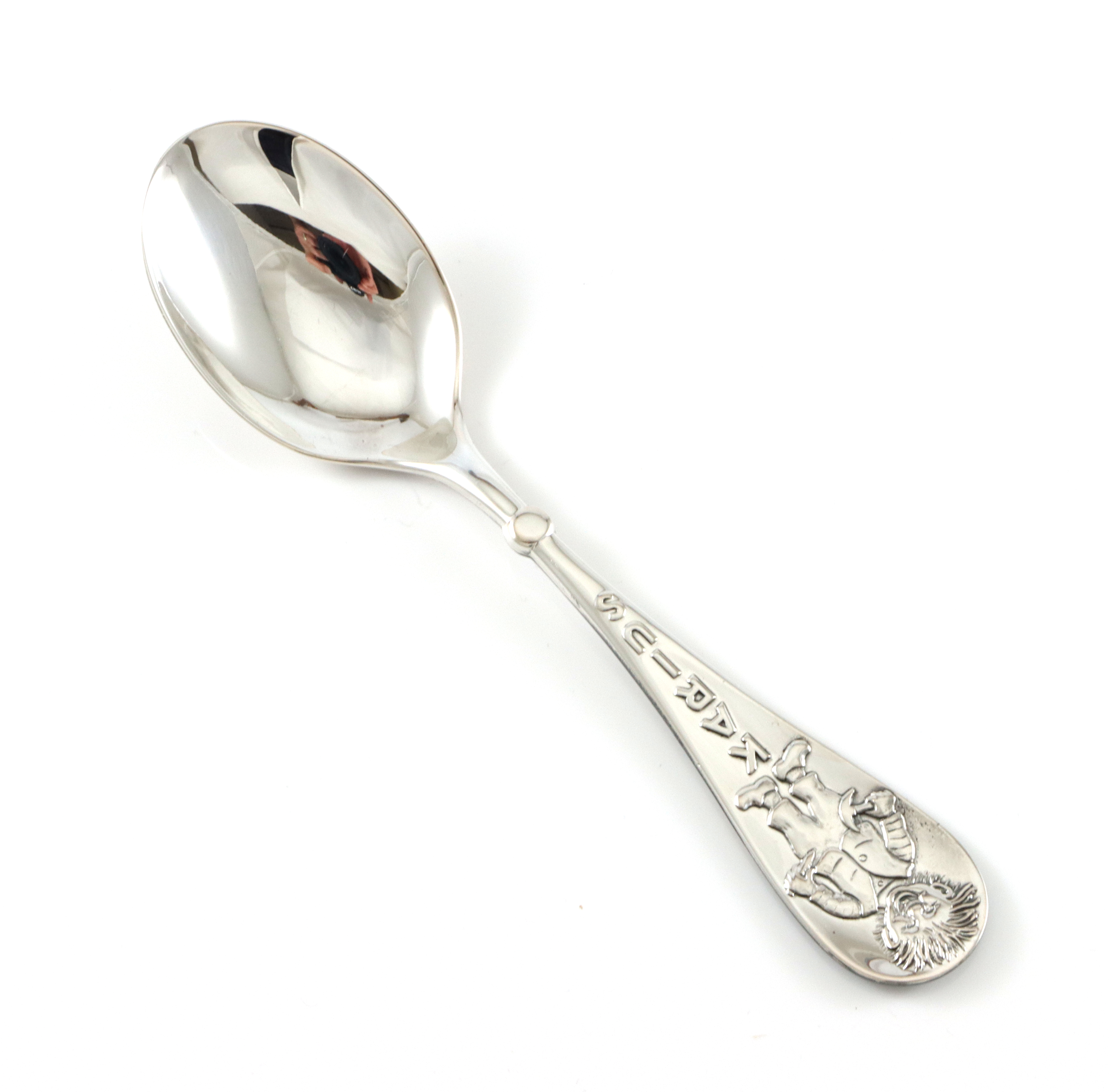 Karius & Baktus, barnebestikk i sølv.