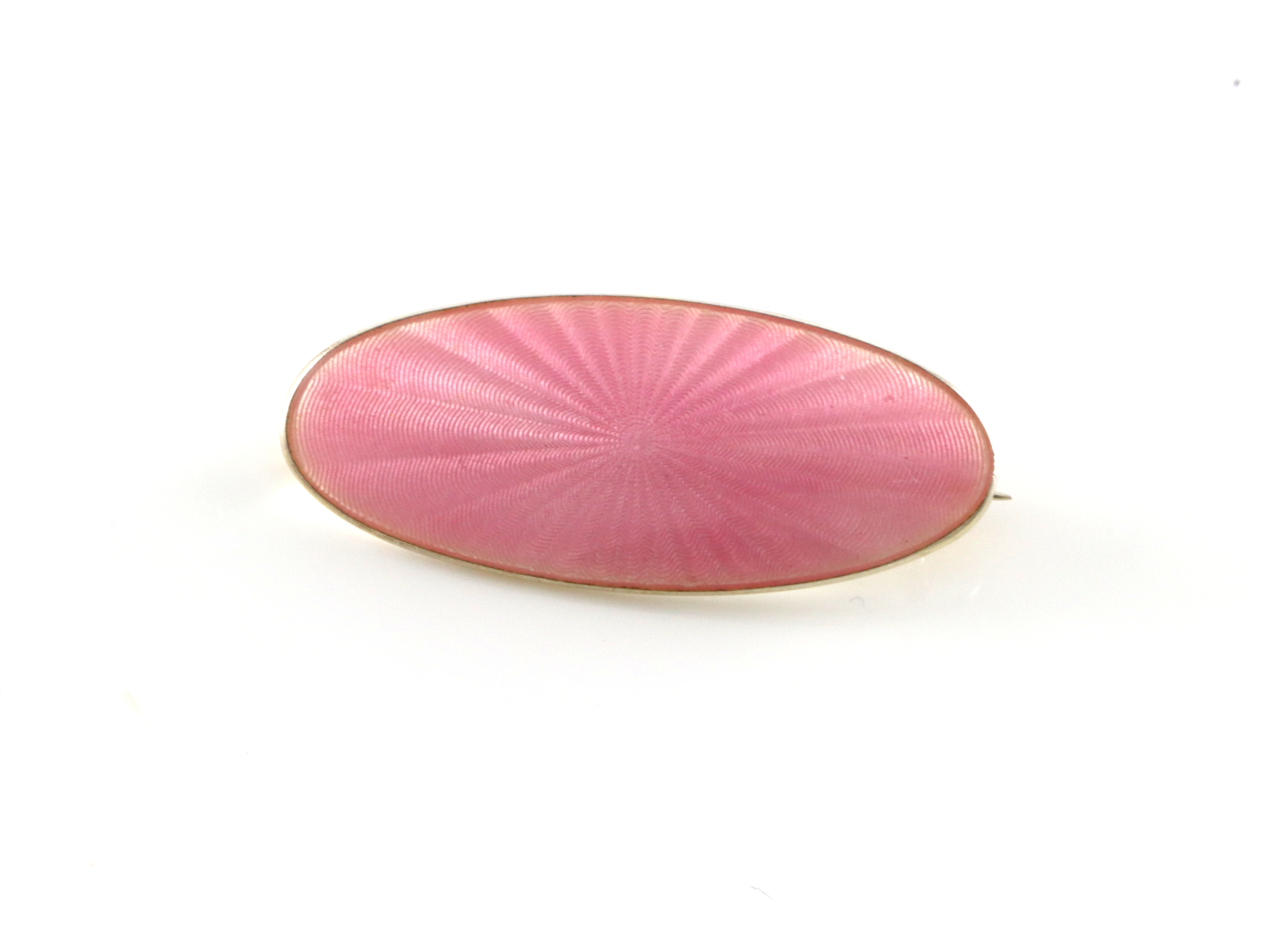 Emaljert brosje i s&#248;lv