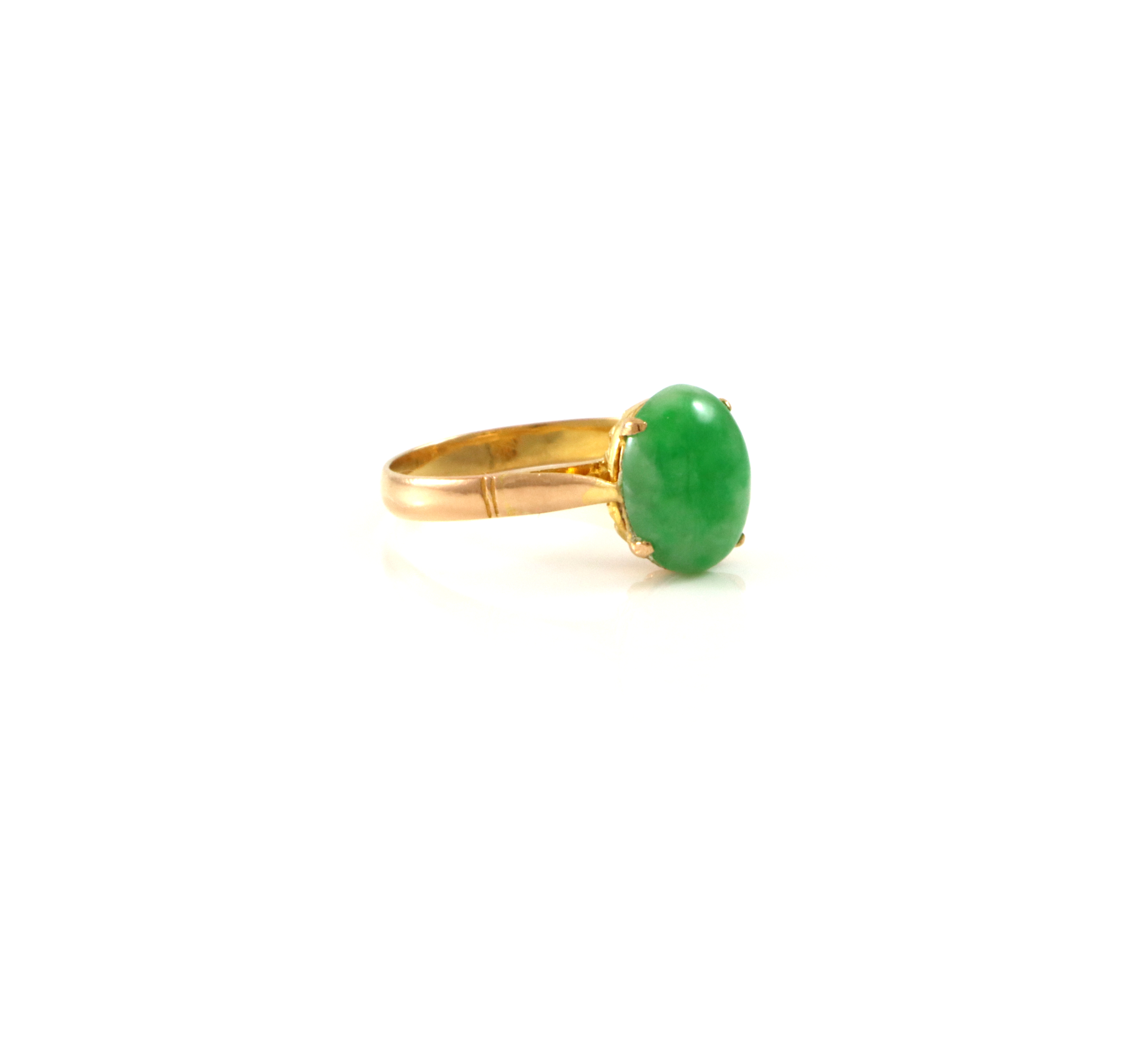 Lekker ring med jade