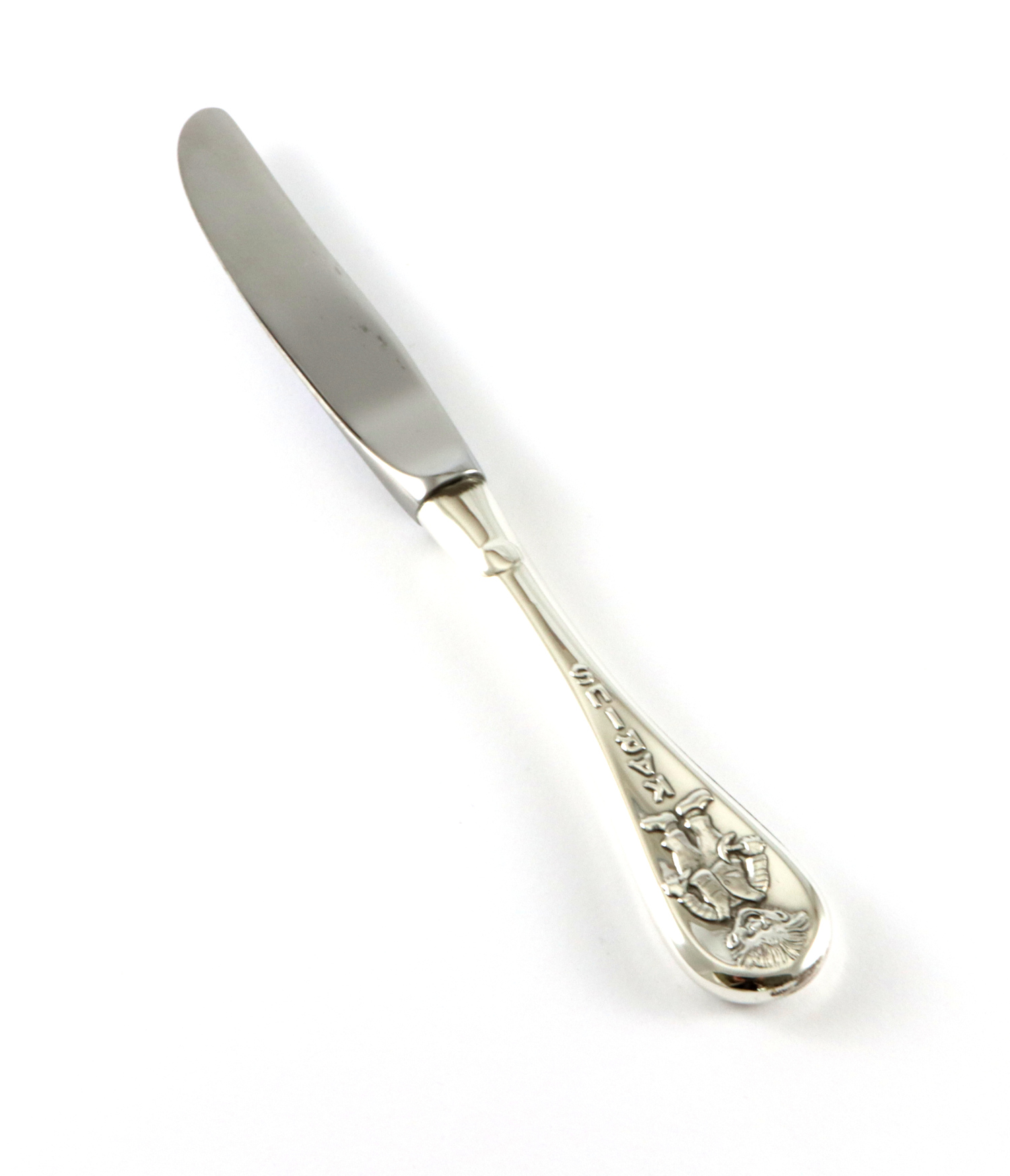 Karius & Baktus, barnebestikk i sølv.