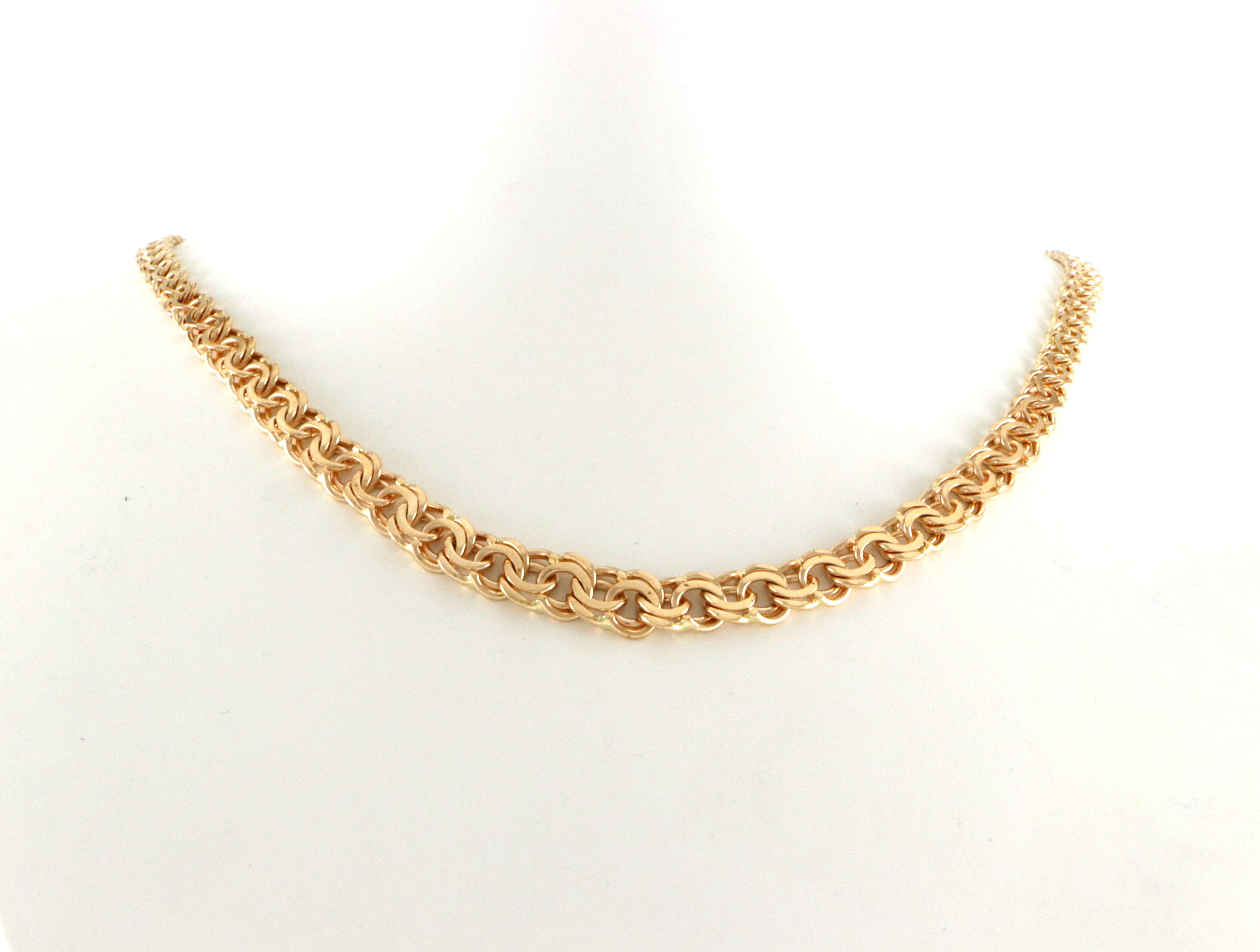 Bismarck lenke. Med forløp. 42 cm