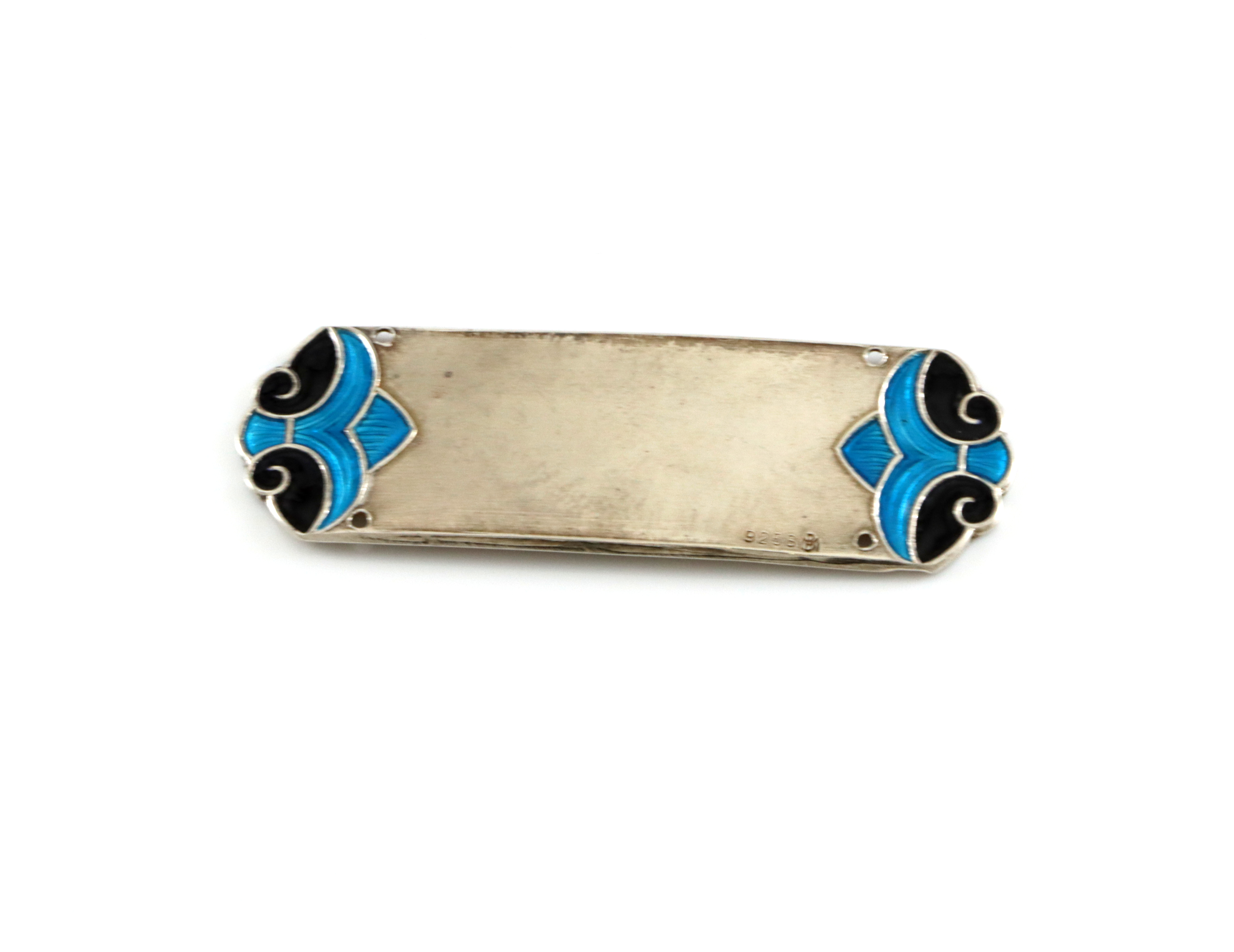 Frakkeskjold i sølv