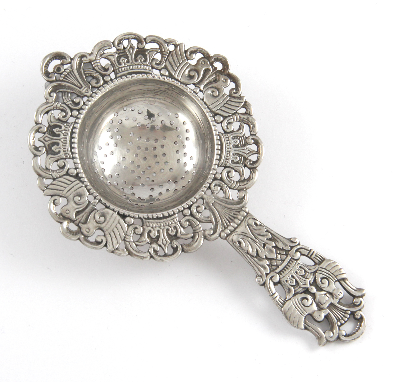 Diplomat tesil i sølv