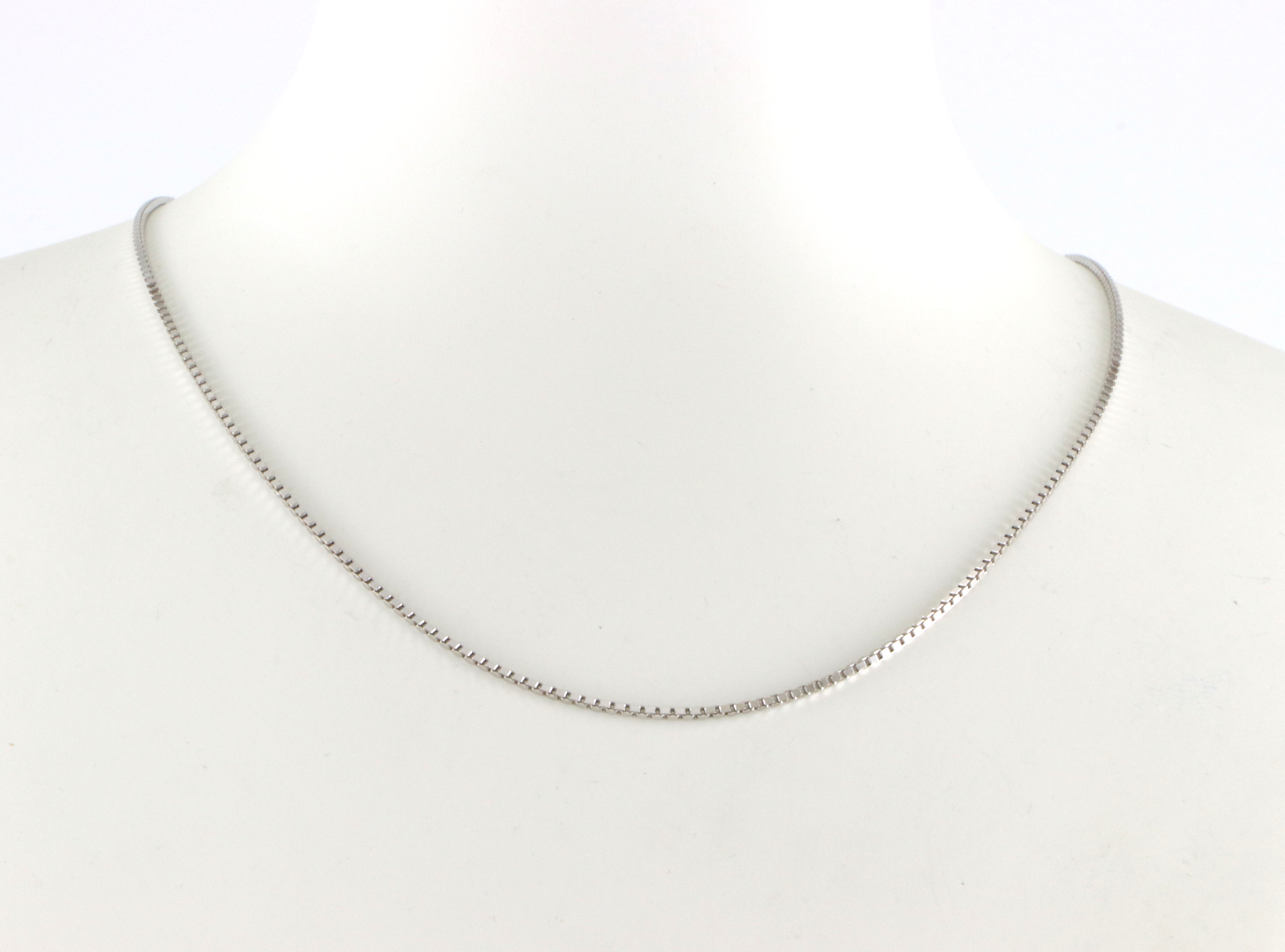 Veneziansk anhengslenke. 38 cm