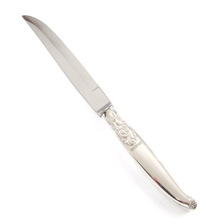 Telesølv biffkniv i sølv