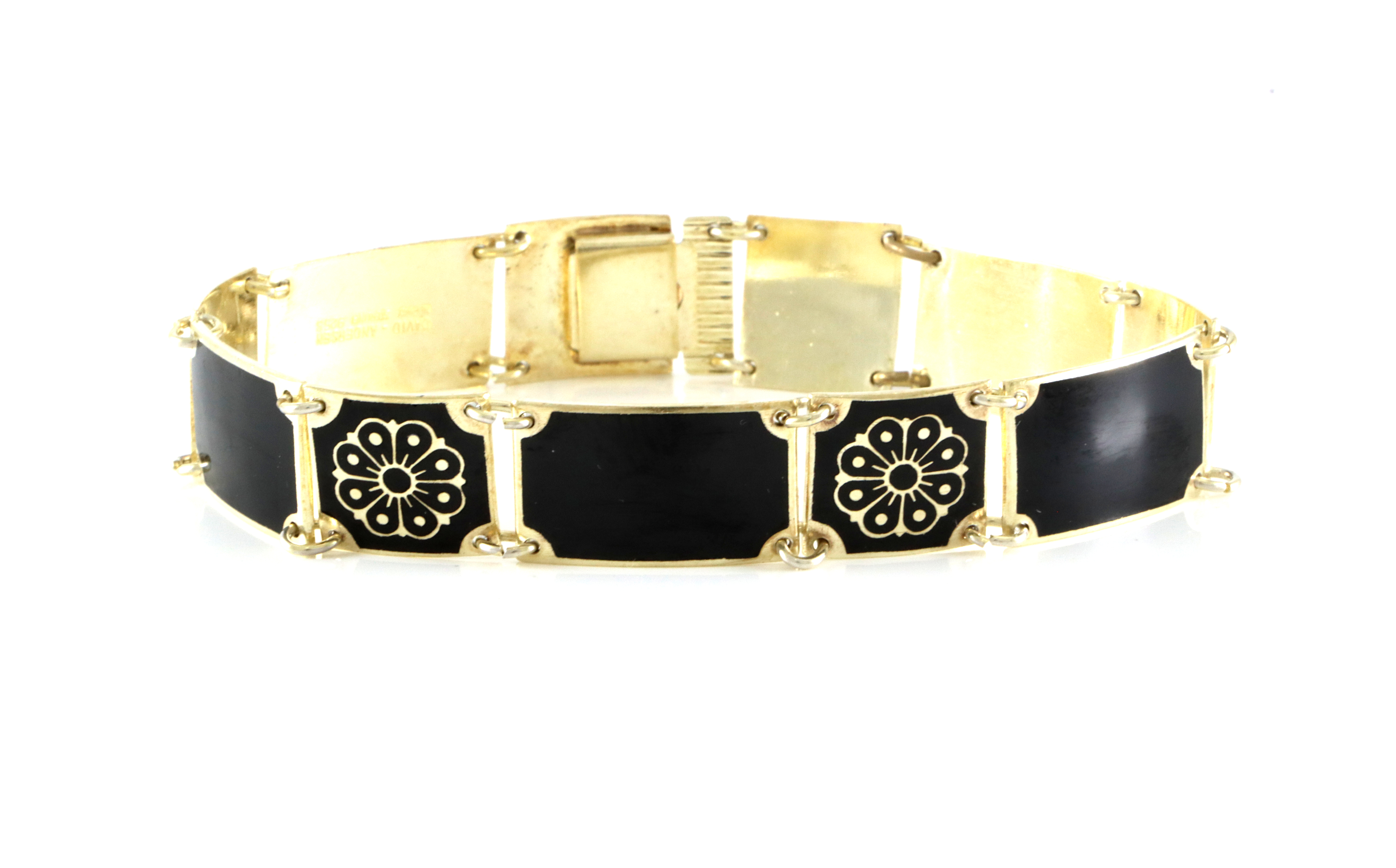 Emaljearmbånd. 21 cm