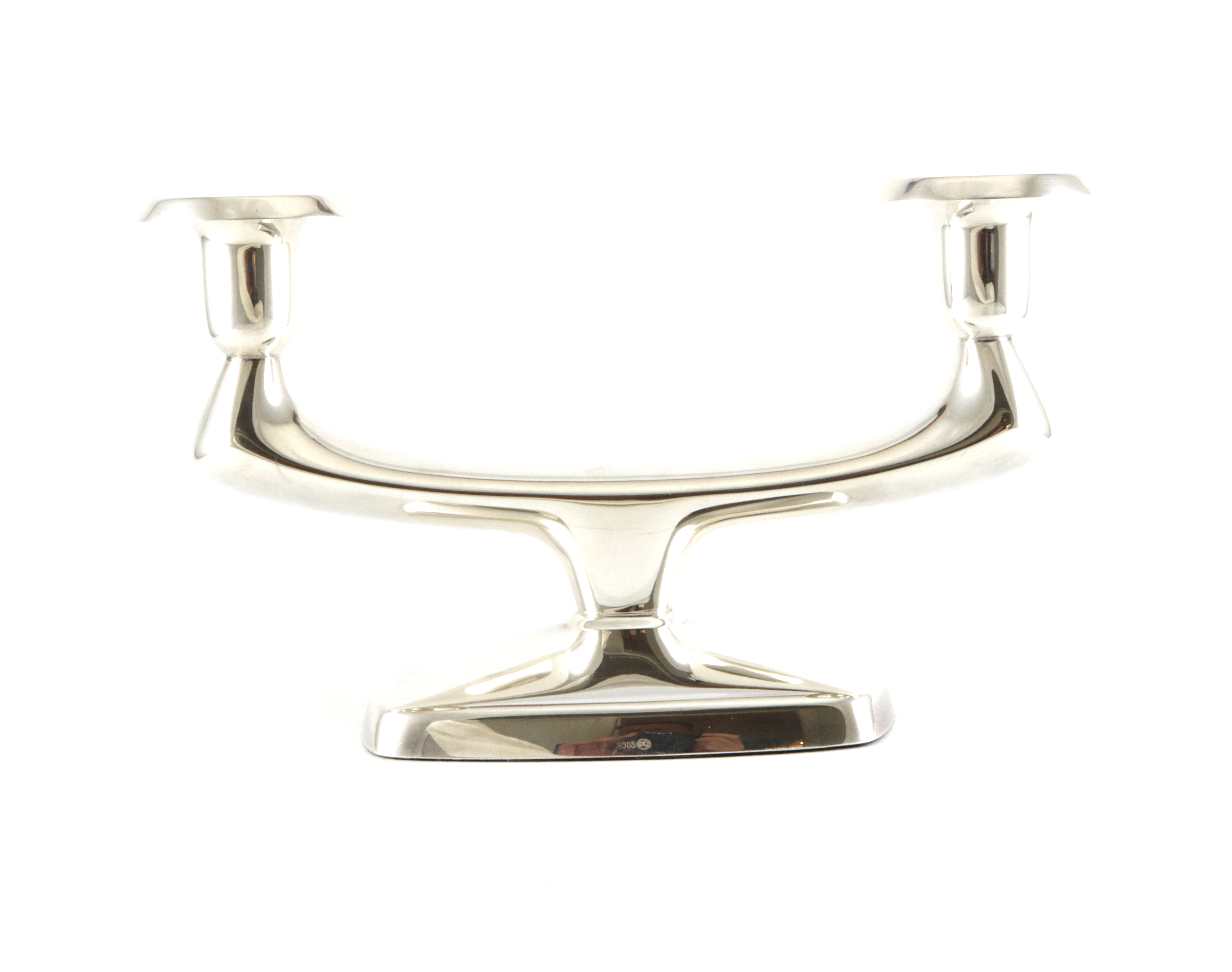 Duo kandelaber i 830 Sølv