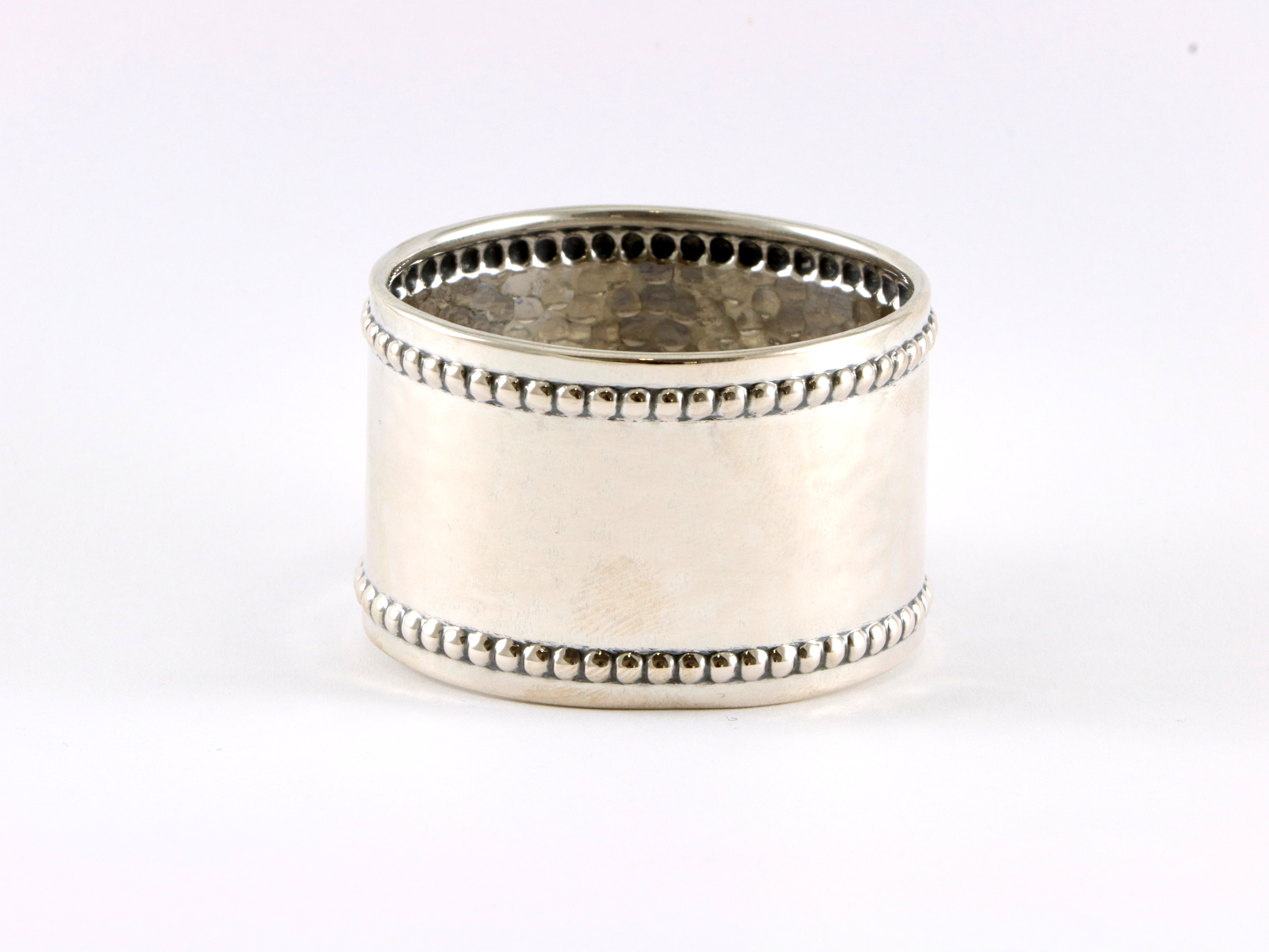 Serviettring i sølv