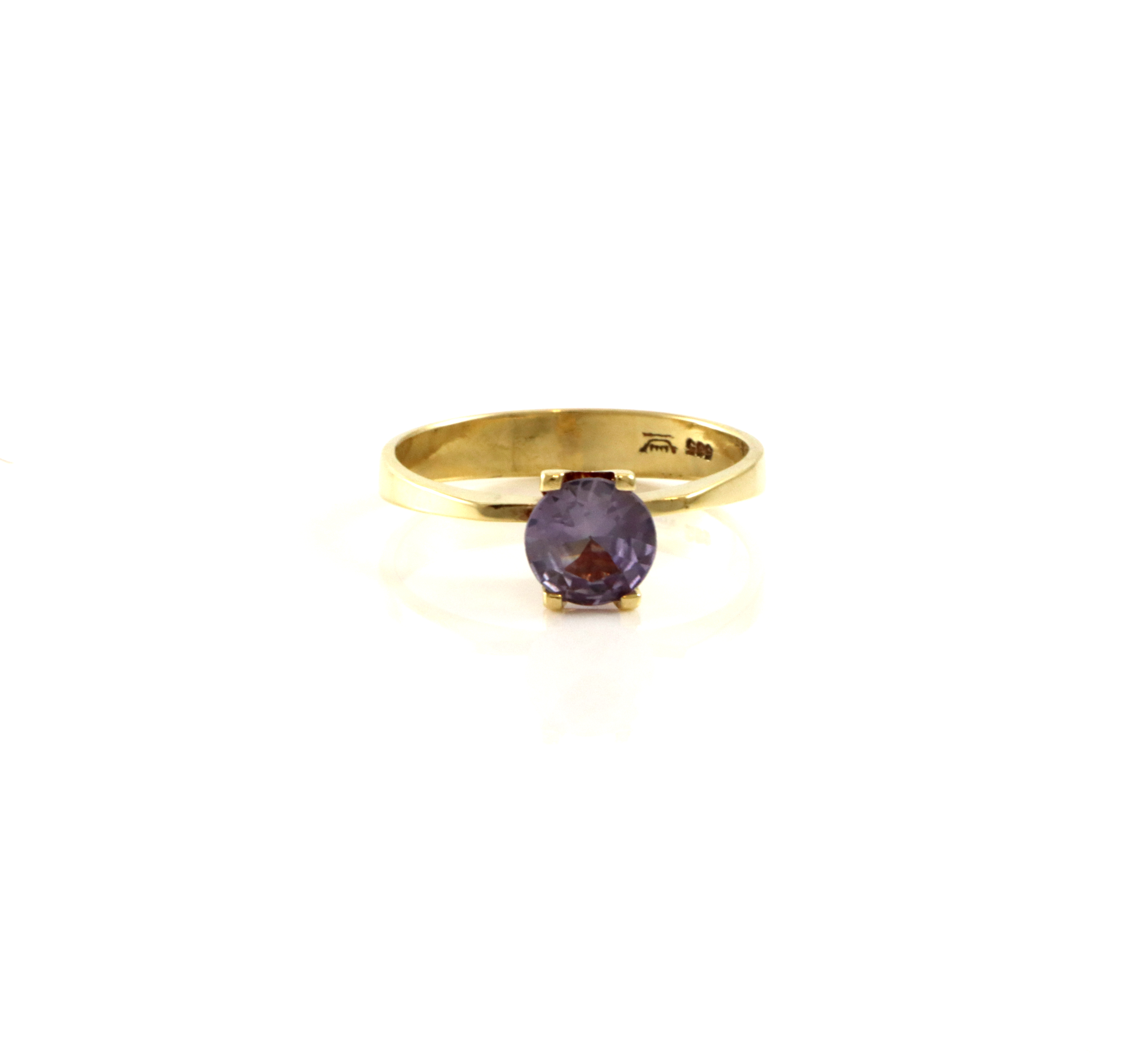 Pen ring med ametyst. Harsheim, Oslo
