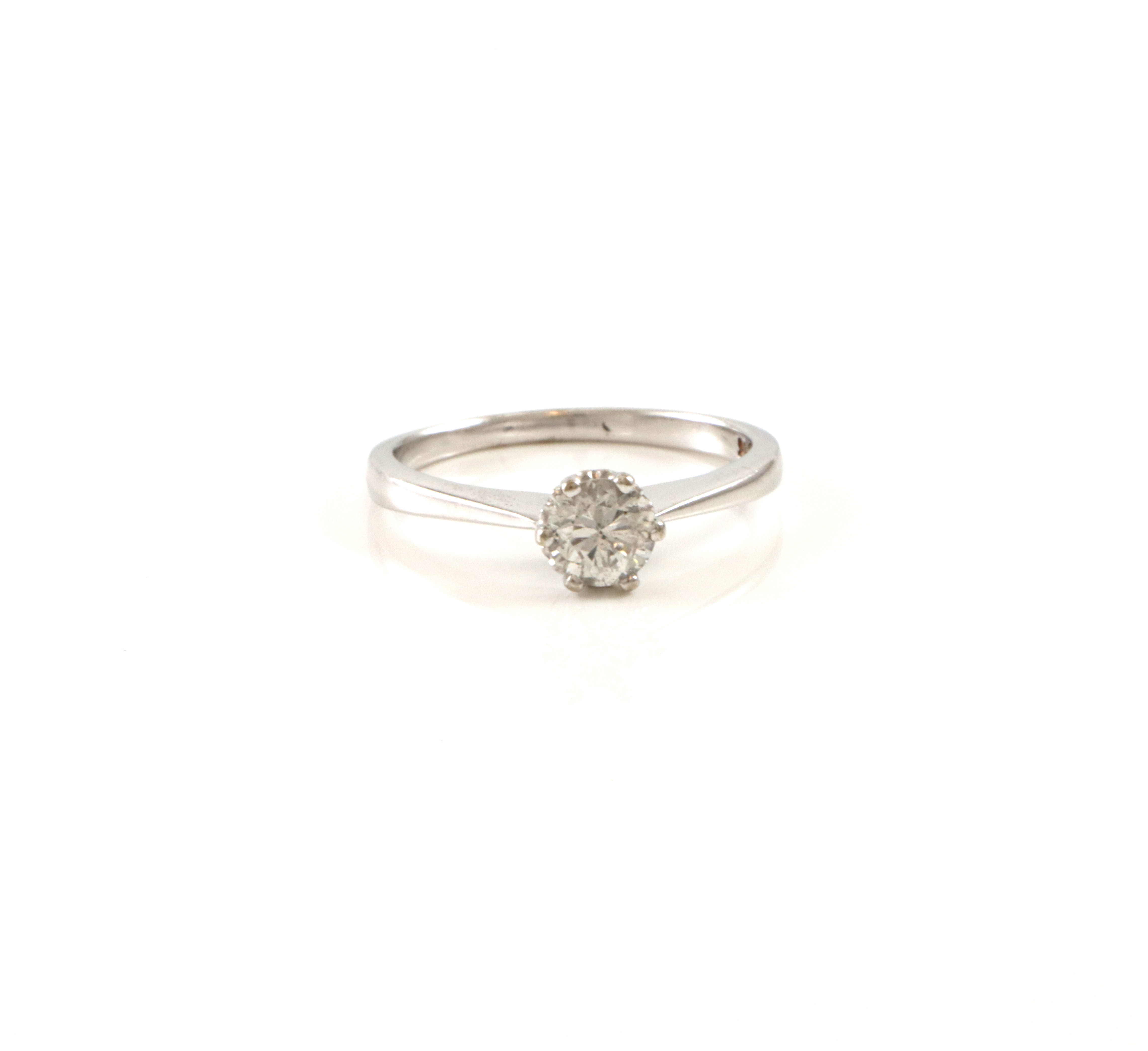 Enstensring på ca 0,60 ct. W/P1-P2
