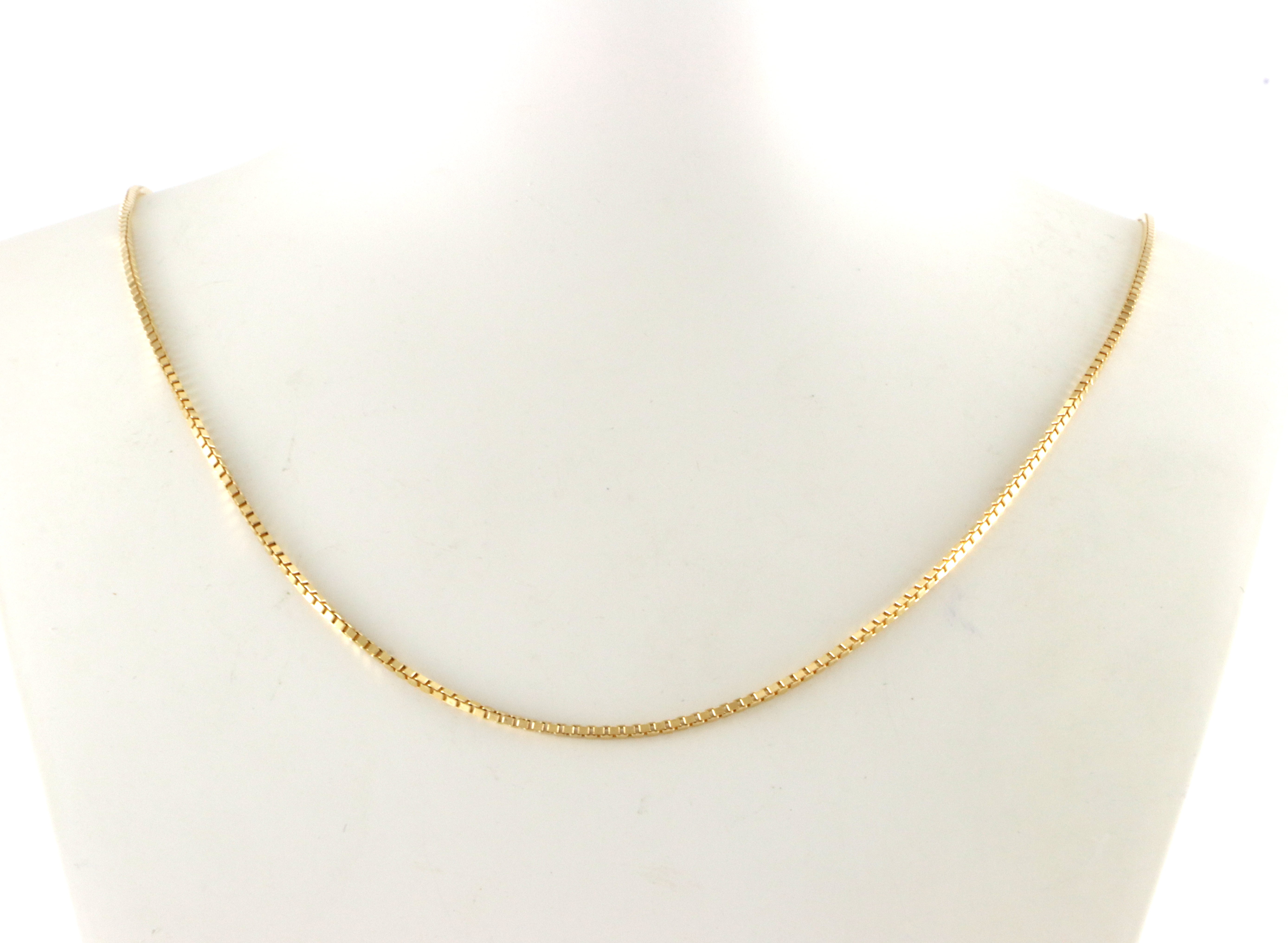 Veneziansk anhengslenke. 59 cm