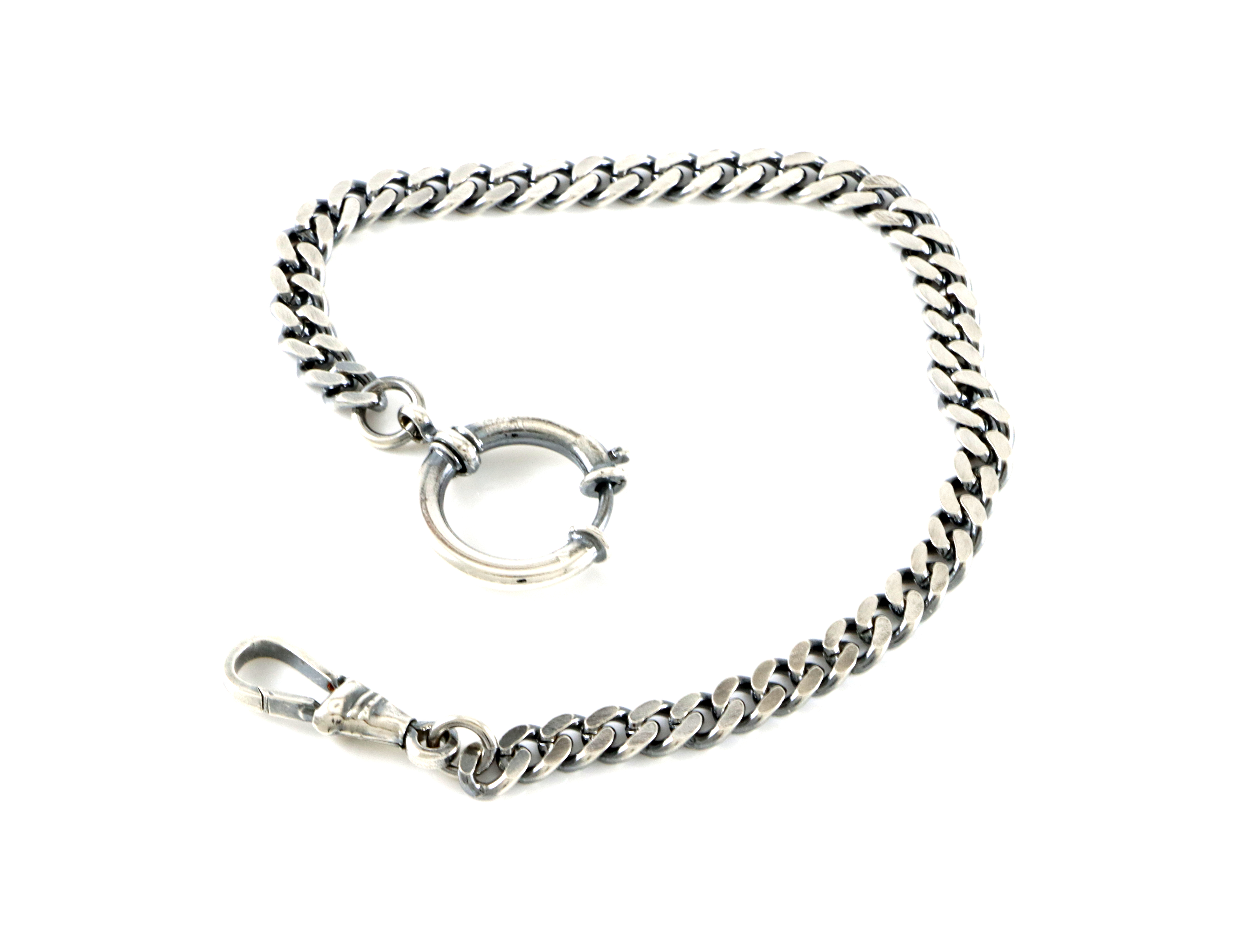 Lommeurlenke i sølv