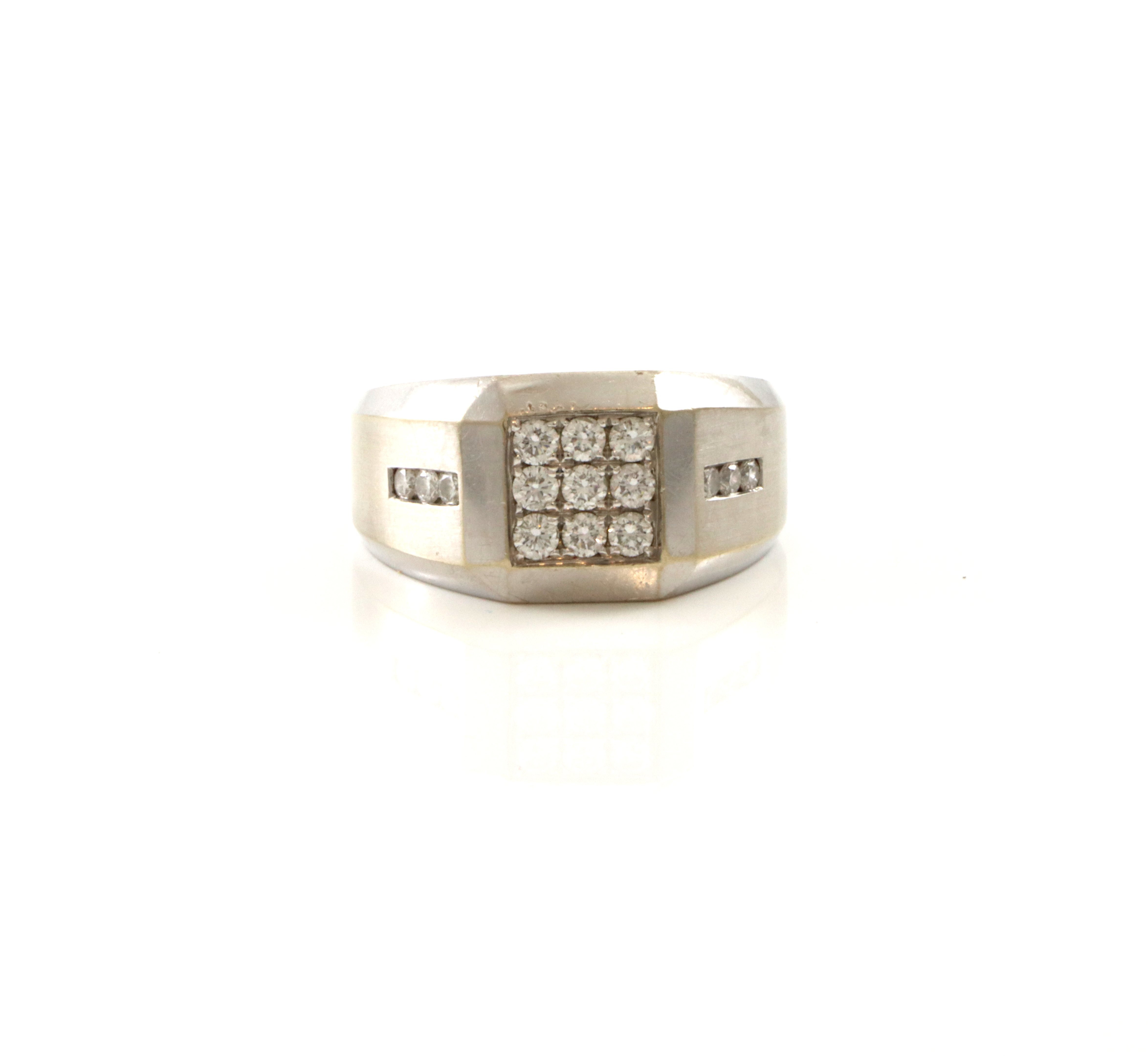 Pen herrering med diamanter på tot 0,48 ct. TW/VS