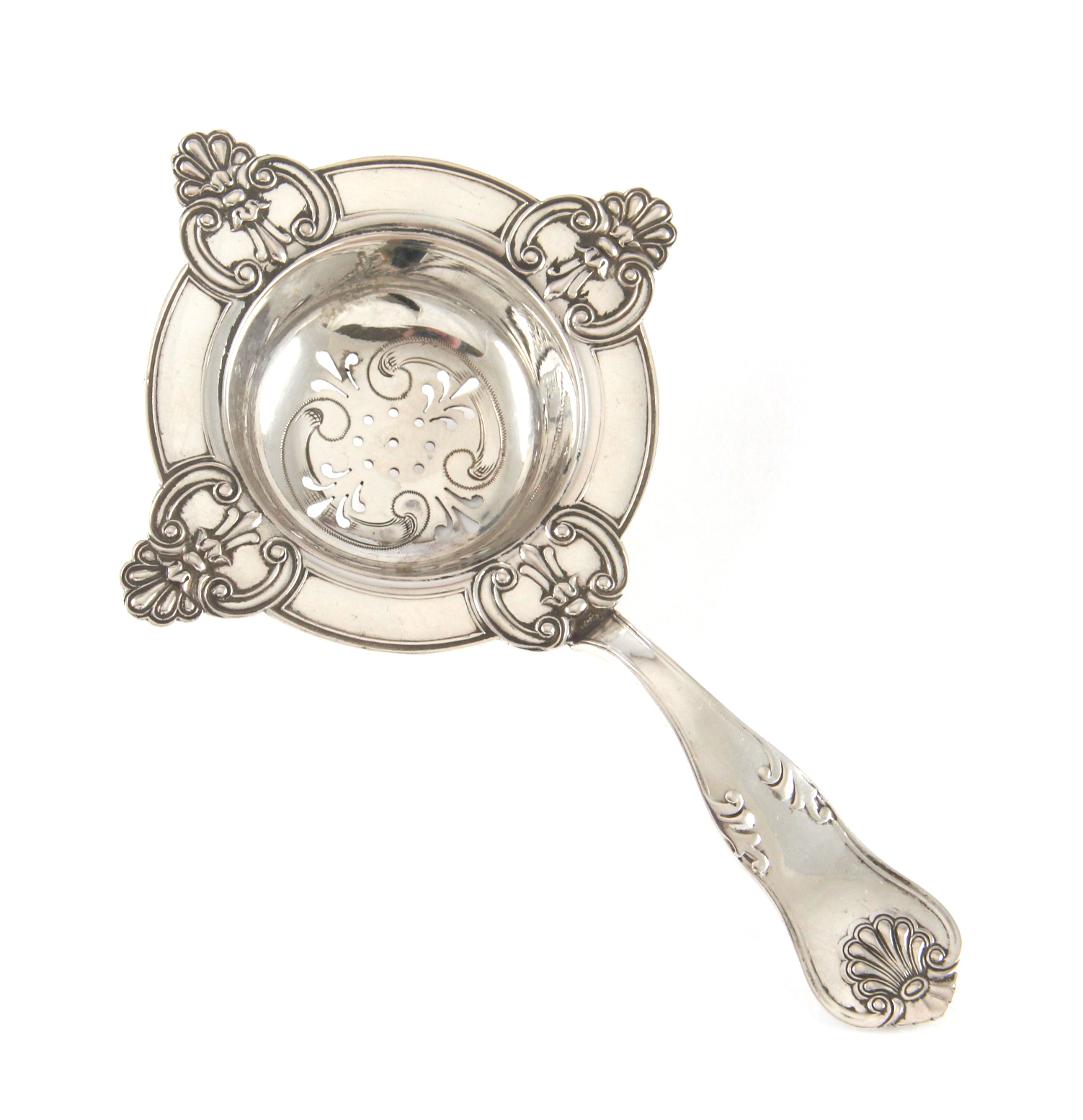 Queens Pattern tesil i sølv