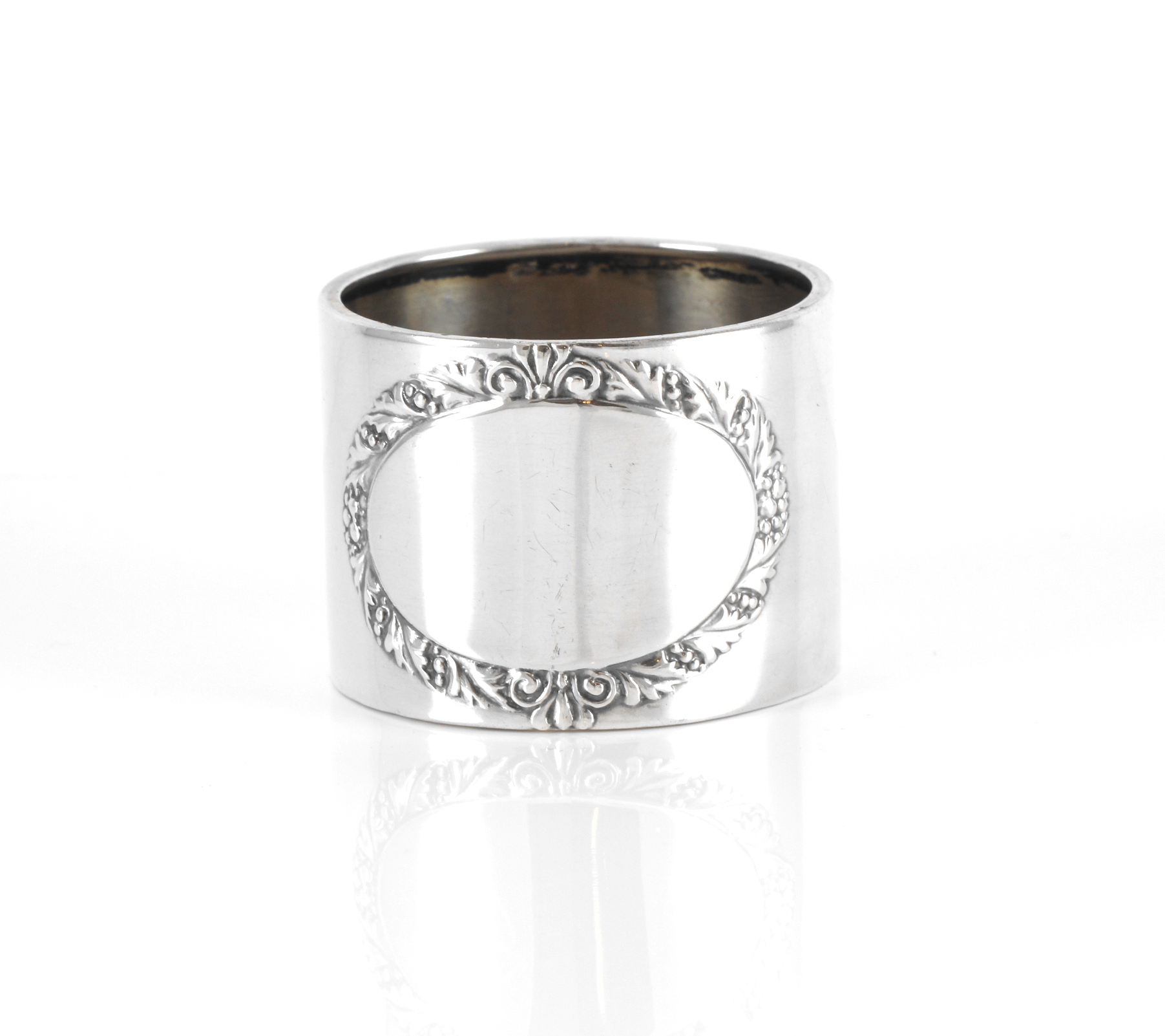 Serviettring i sølv