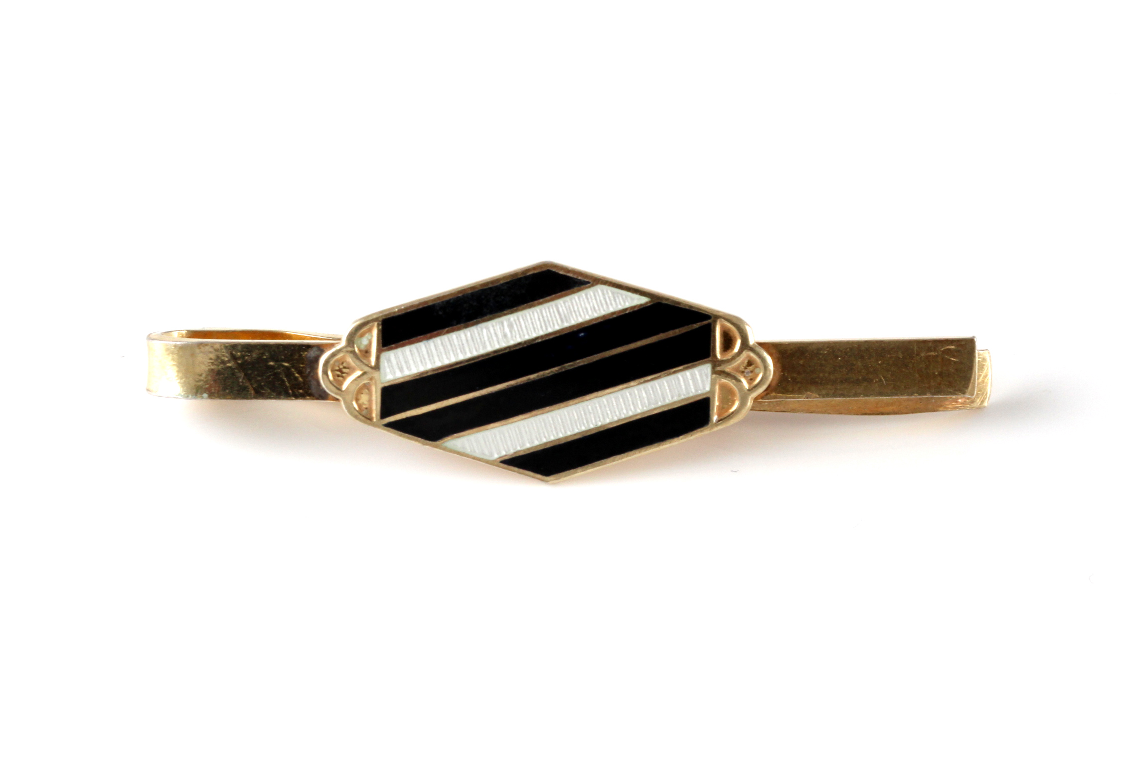 Emaljerte slipsnåler