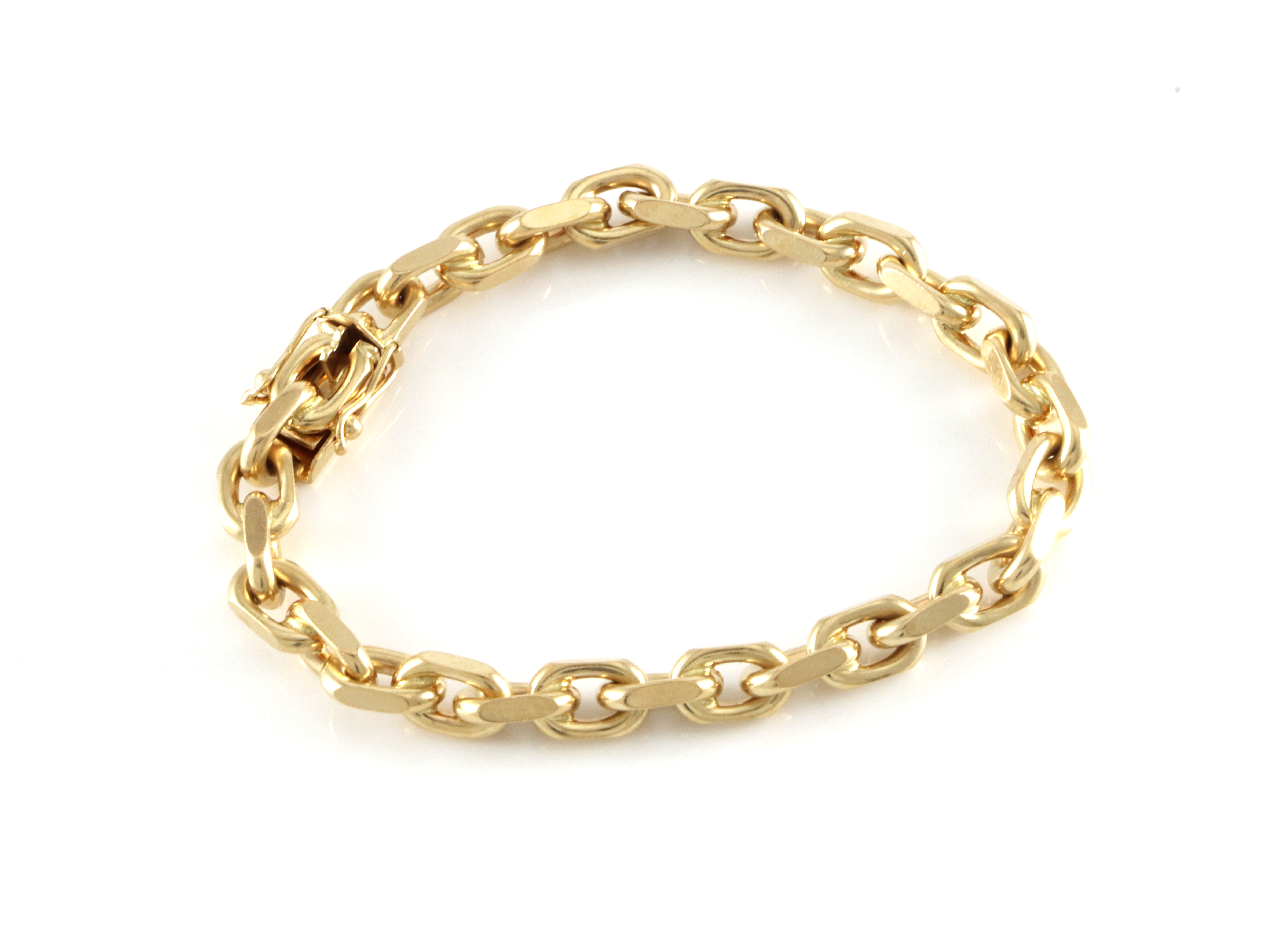 Massiv ankerlenke. BNH. 19,5 cm