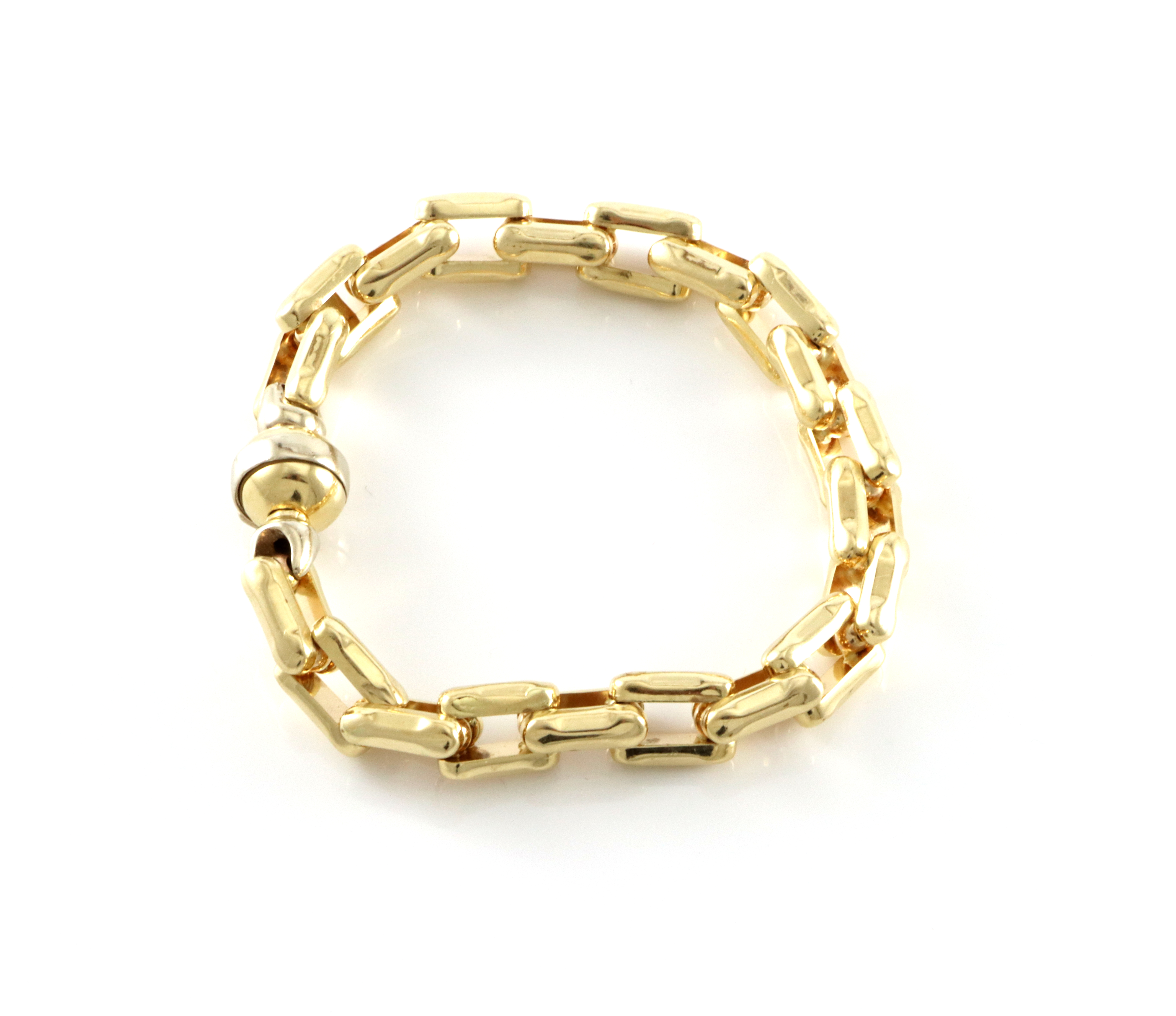 Råtøff armlenke fra Kiss Jewelry. 20 cm