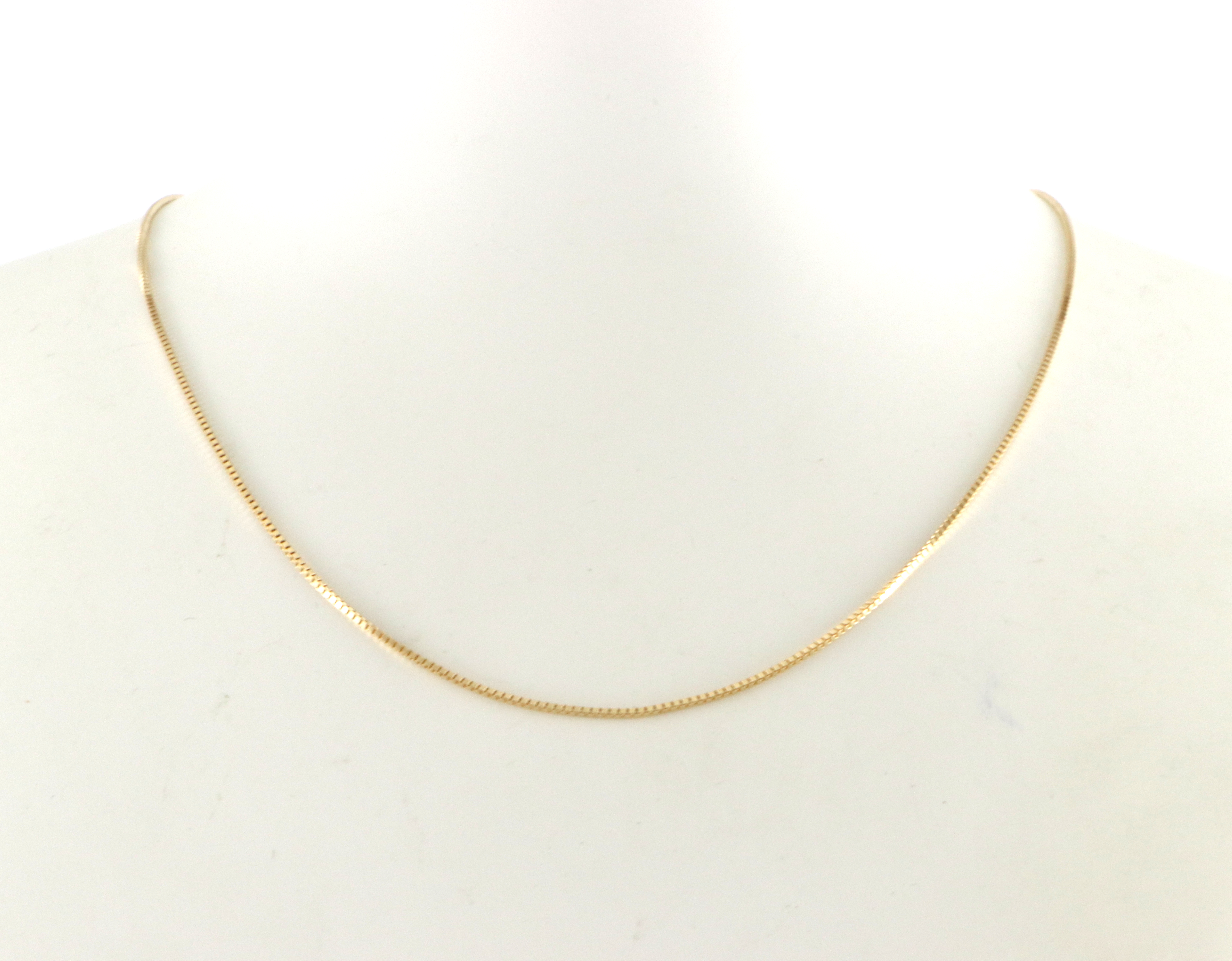 Veneziansk anhengslenke. 38/35,5 cm