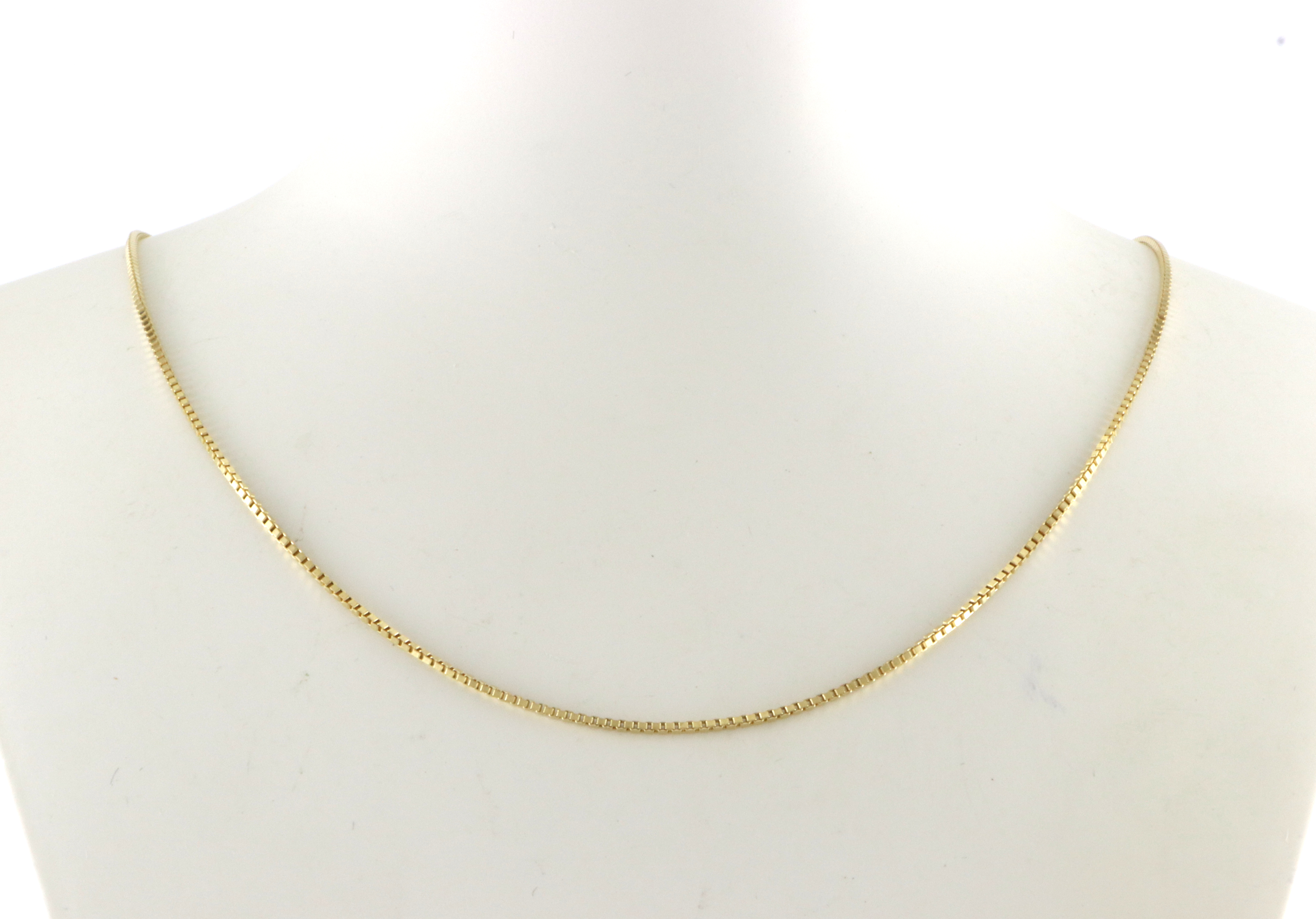 Veneziansk anhengslenke. 43 cm