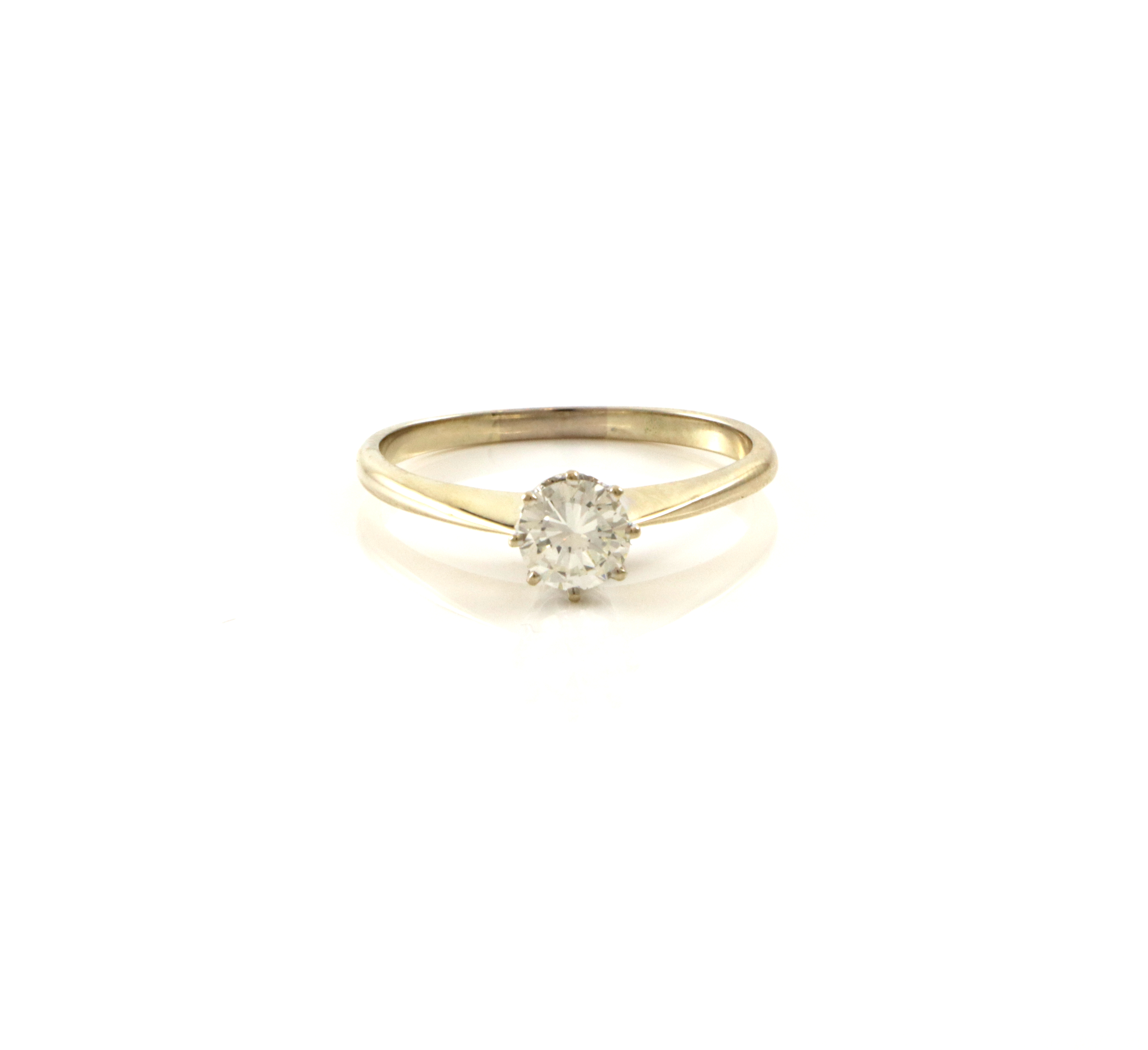 David-Andersen. Enstensring på 0,71 ct. W/VS