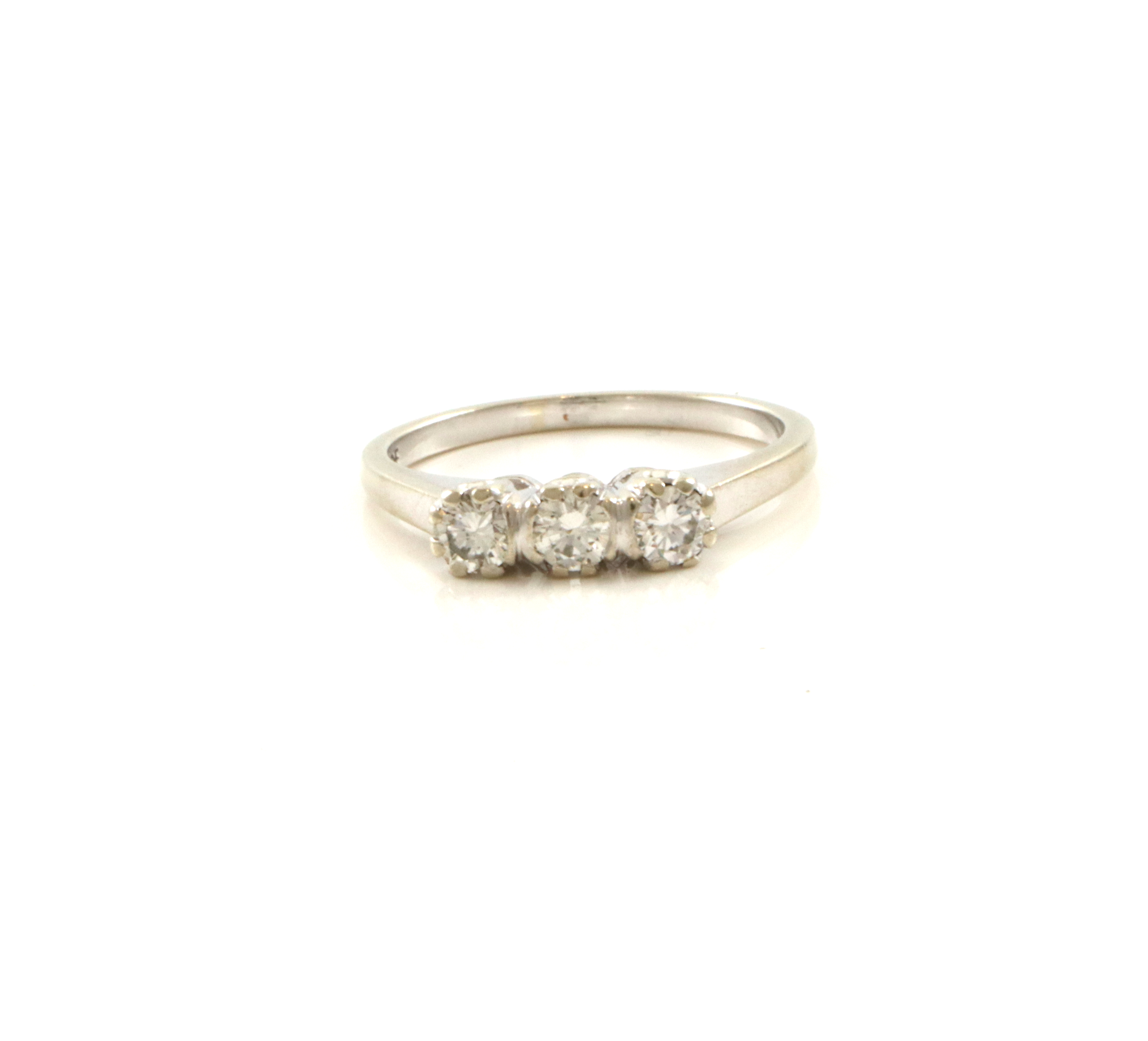 Trestens diamantring på 0,50 ct. Homstvedt, Bergen