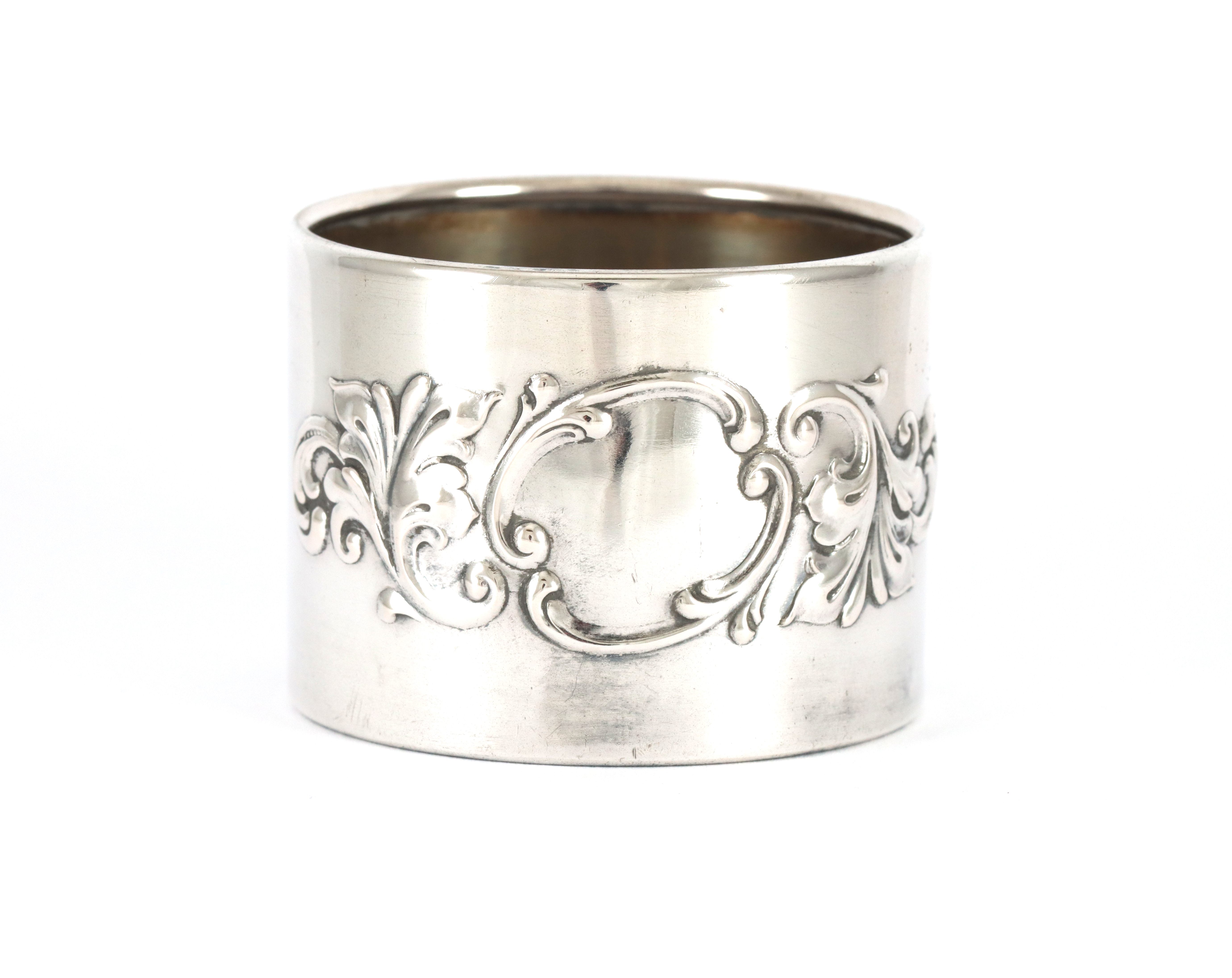 Serviettring i sølv