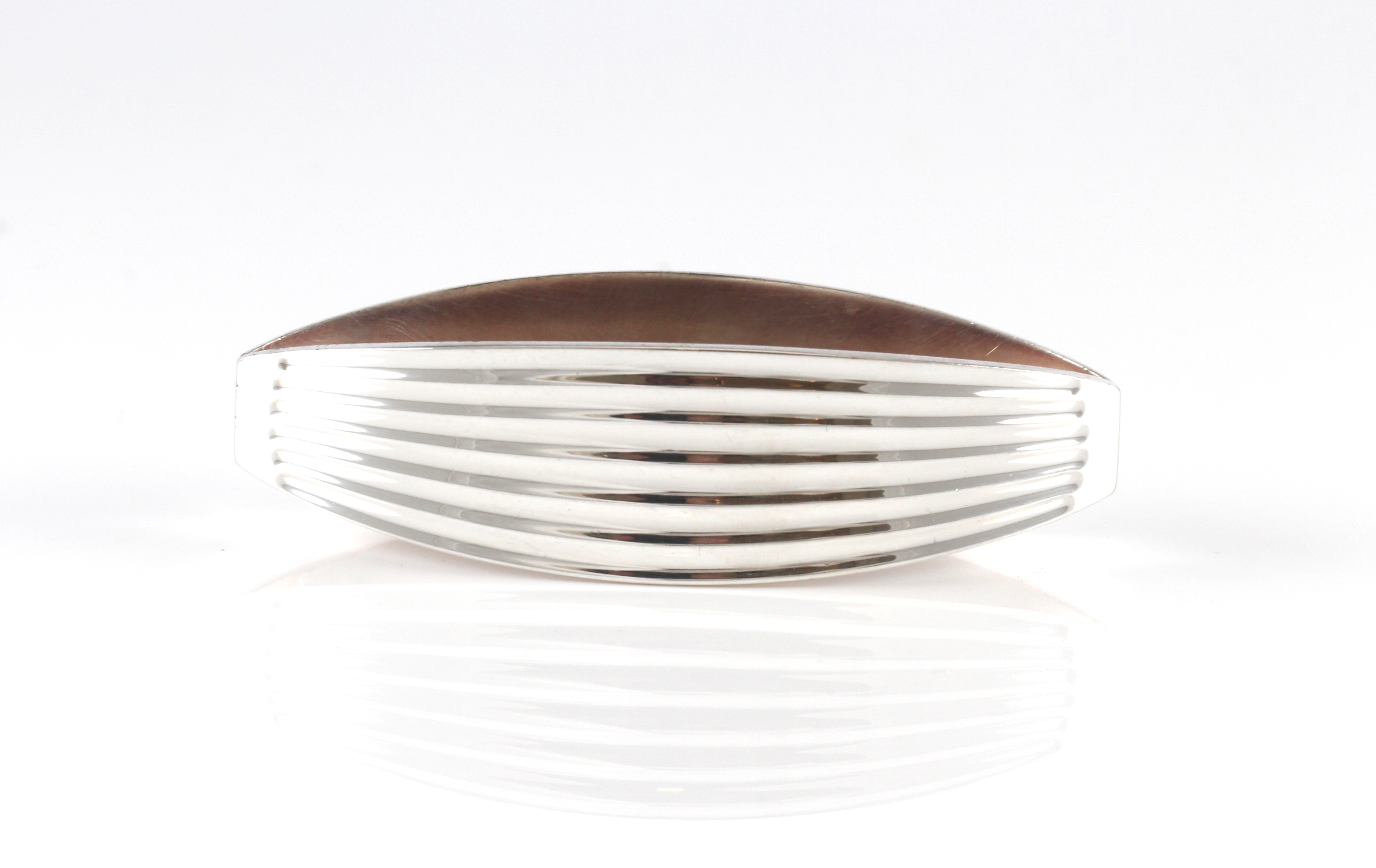 Graverte Serviettringer i sølv - Åresølv