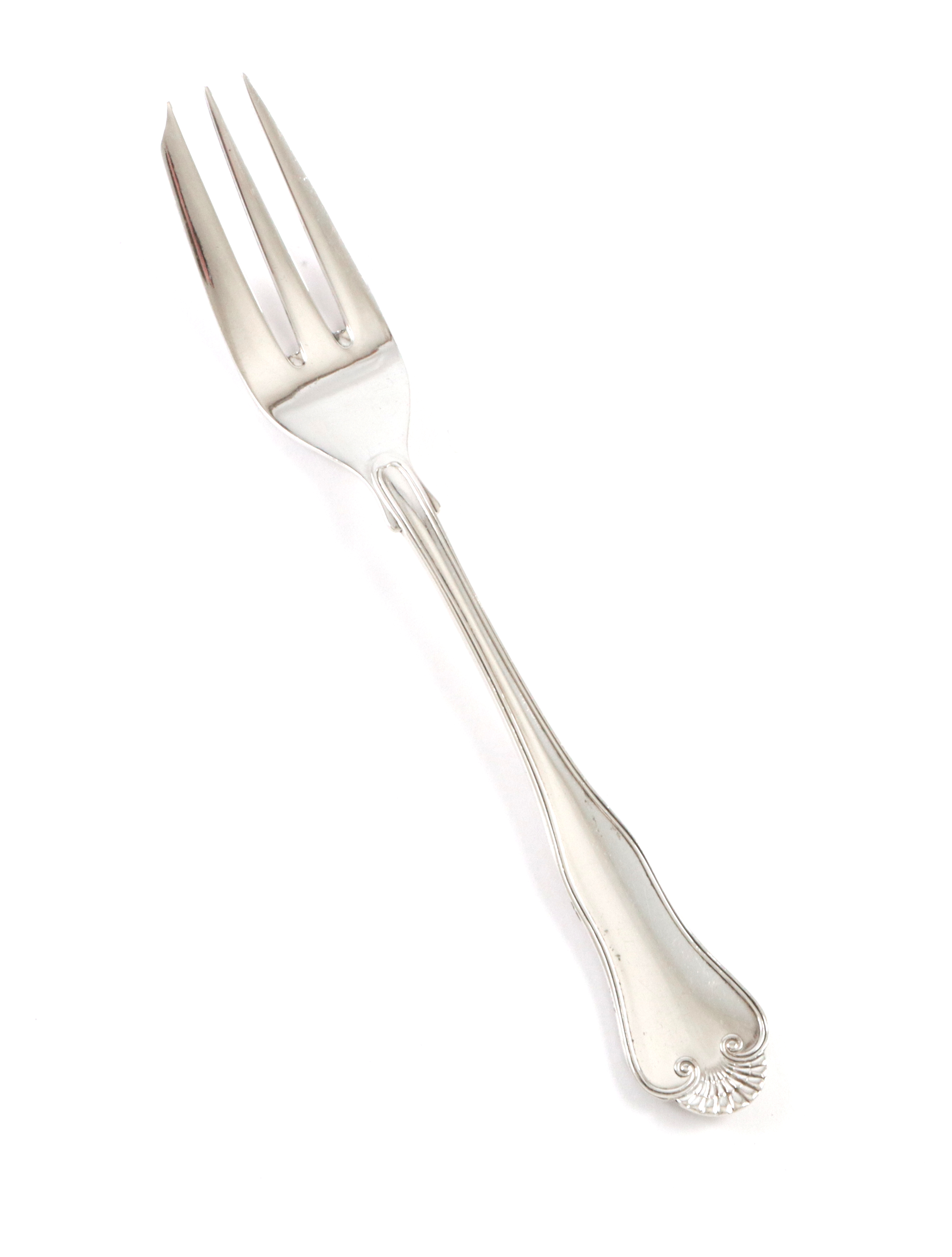 Victoria kakegaffel i sølv