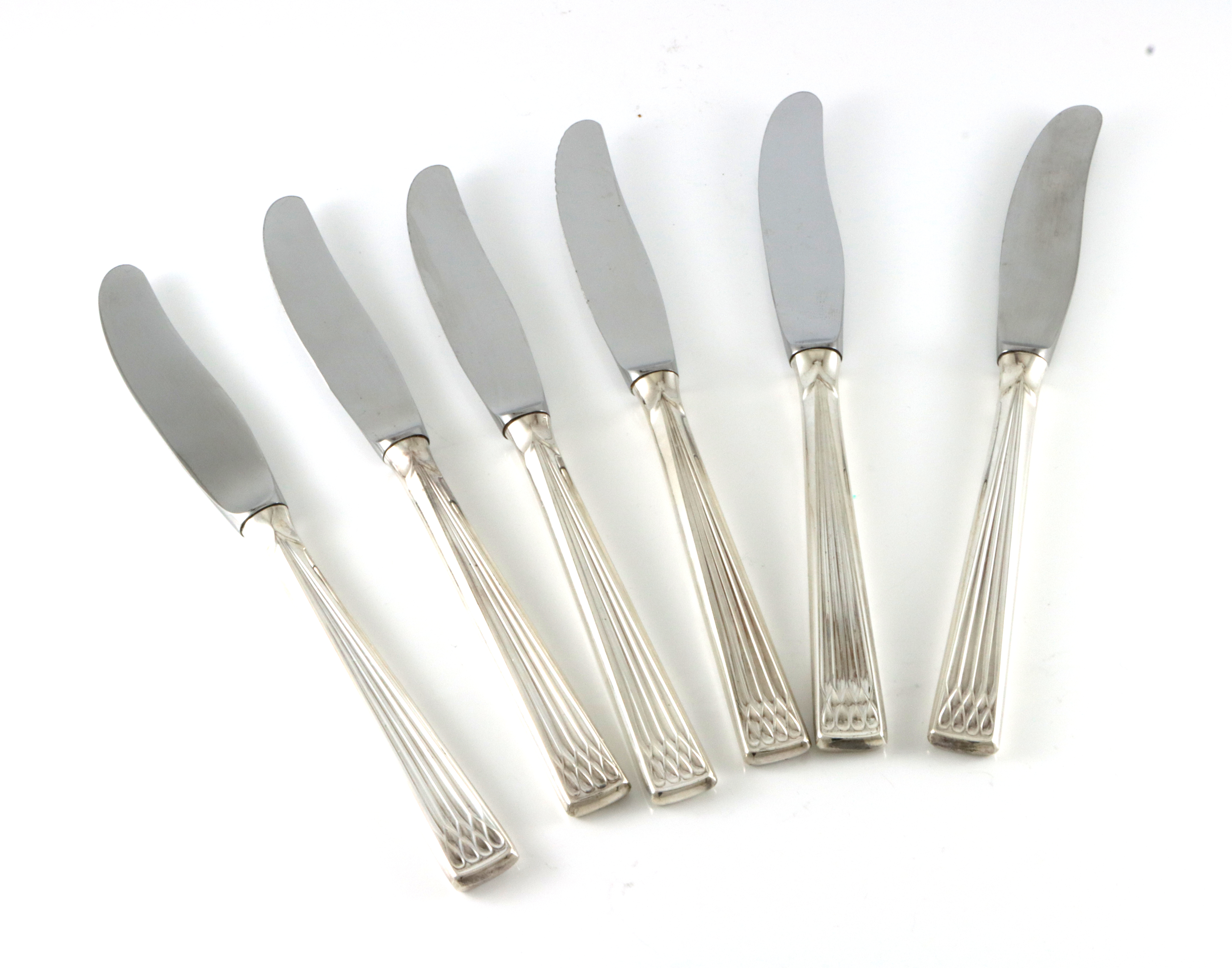 Arvesølv. TILBUD på 6 kniver