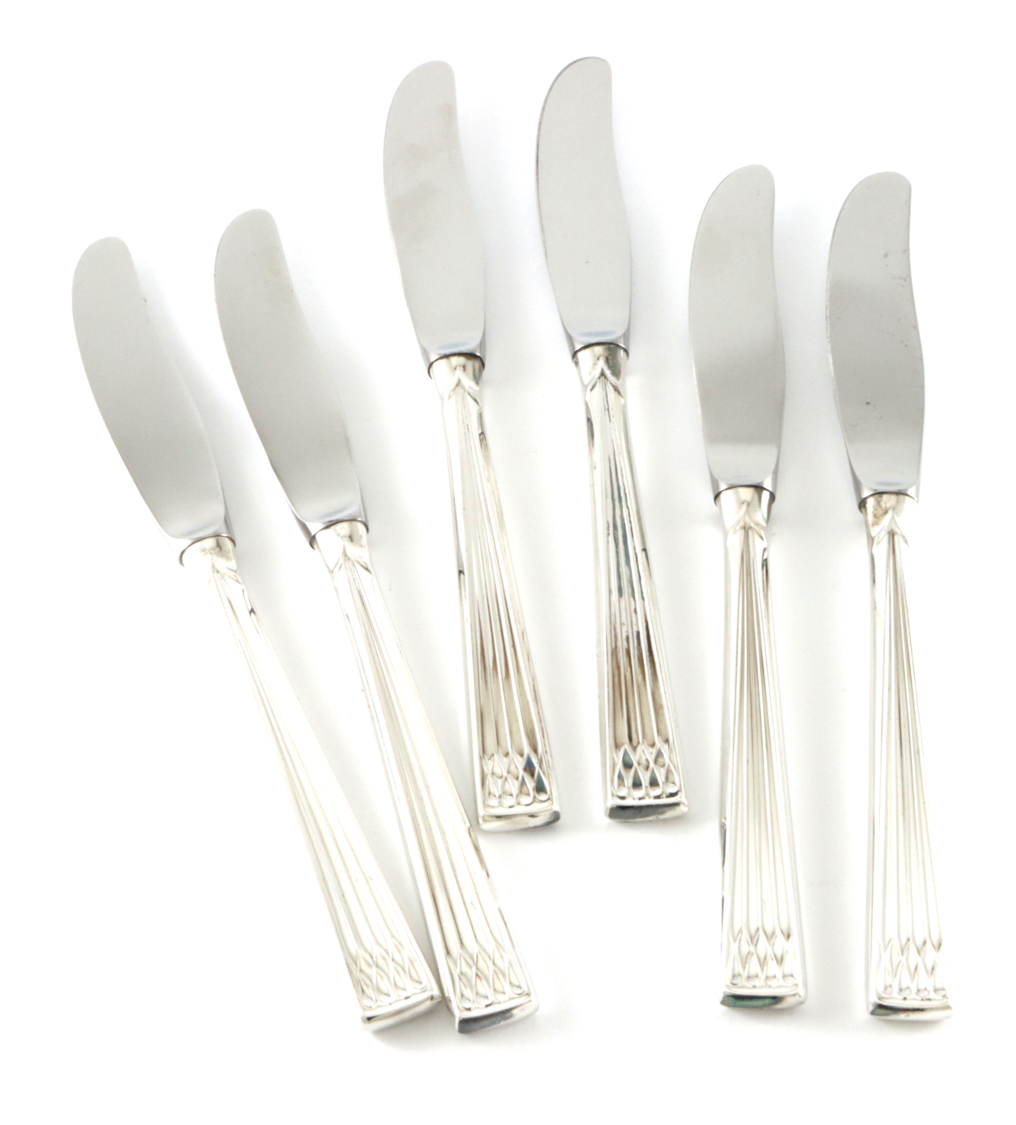 Arvesølv. TILBUD på 6 store spisekniver