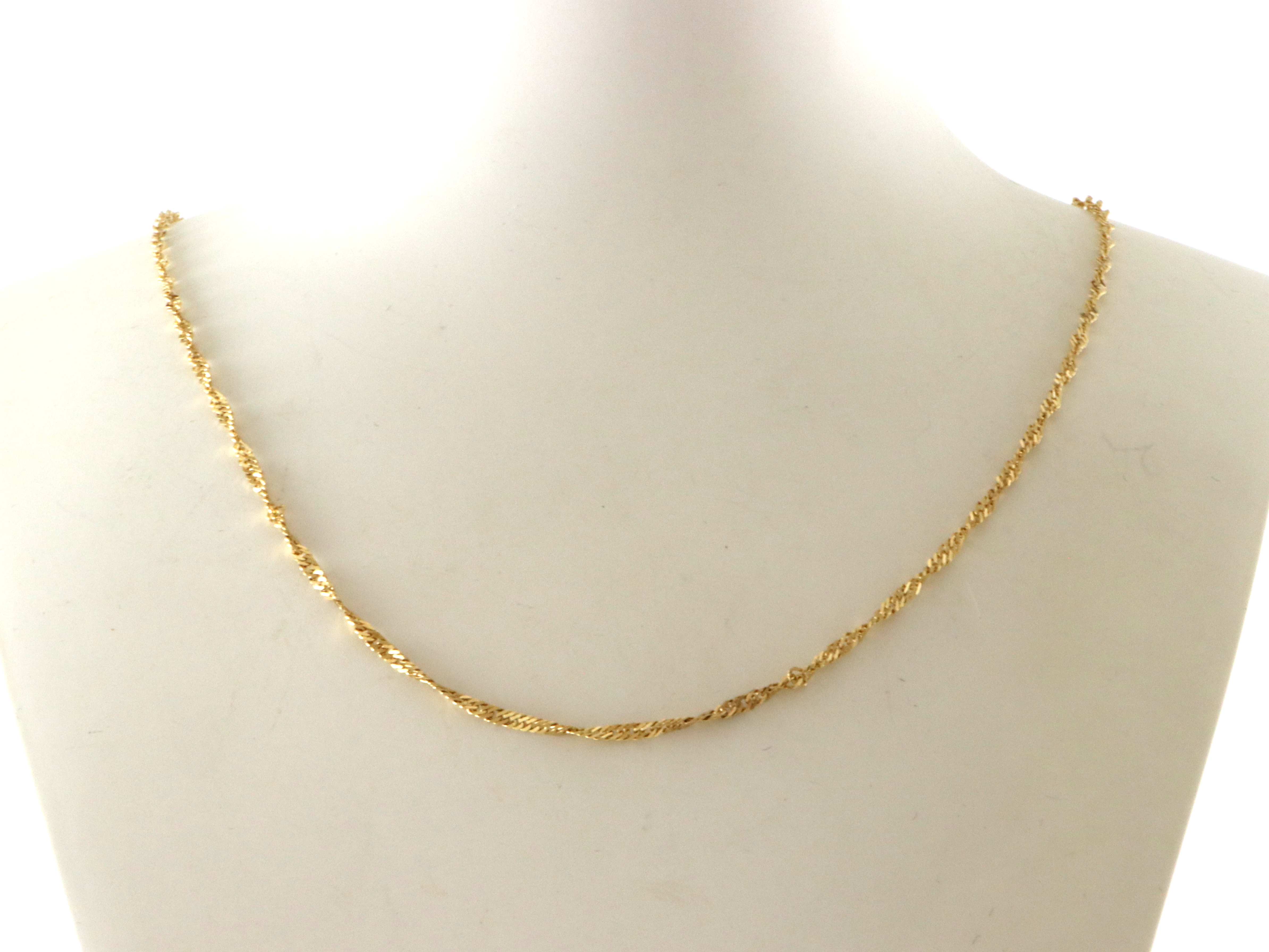 Singapore anhengslenke. 45 cm