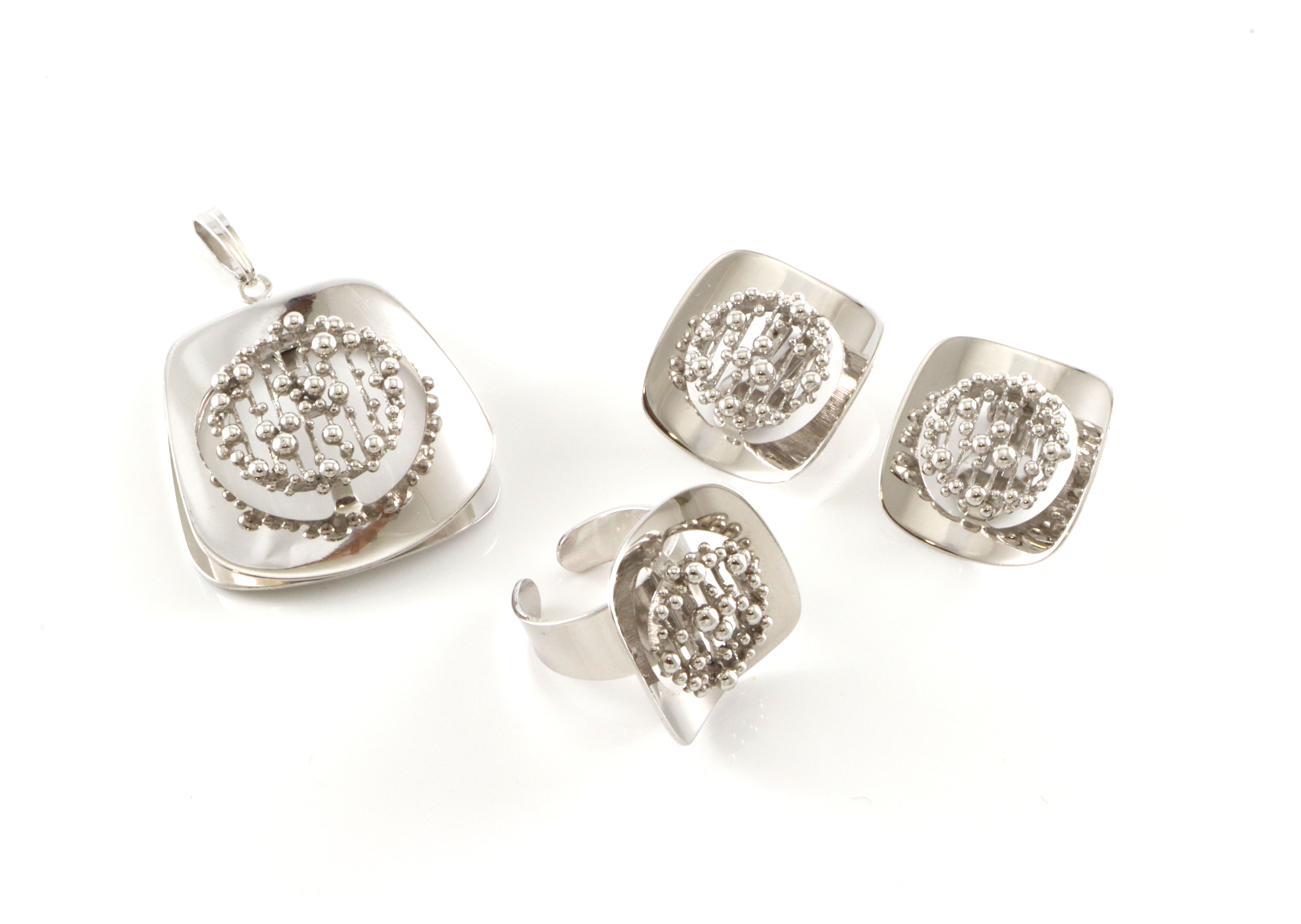 Smykkesett i 925 Sølv